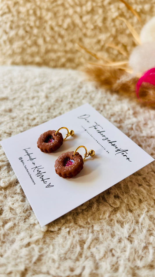 Holiday Season 🎄 | Linzerplätzchen Ohrringe