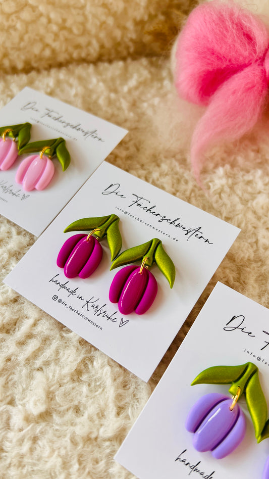 Ostern 🌼 | Tulpen-Ohrringe (versch. Farben)