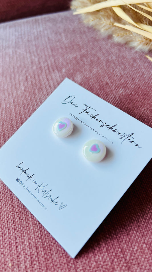L.O.V.E. ❤️ | Ohrstecker Herzen (versch. Farben)