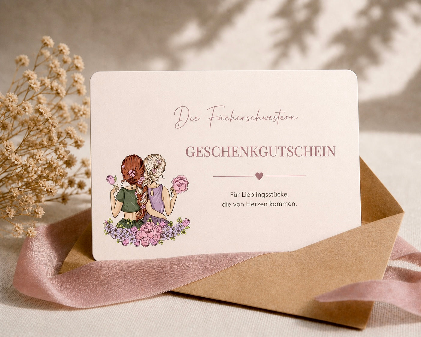 Fächerschwestern Geschenk-Gutschein