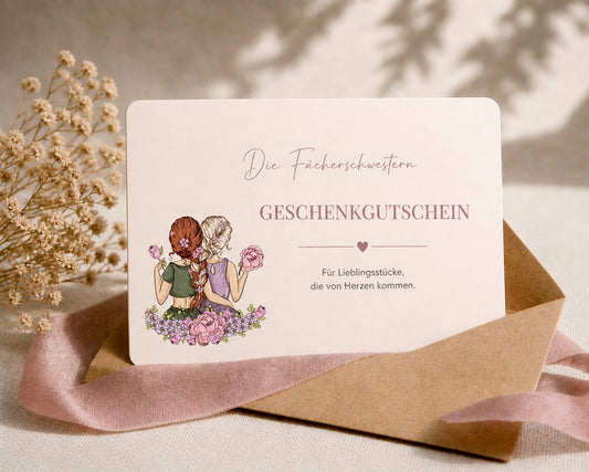Fächerschwestern Geschenk-Gutschein