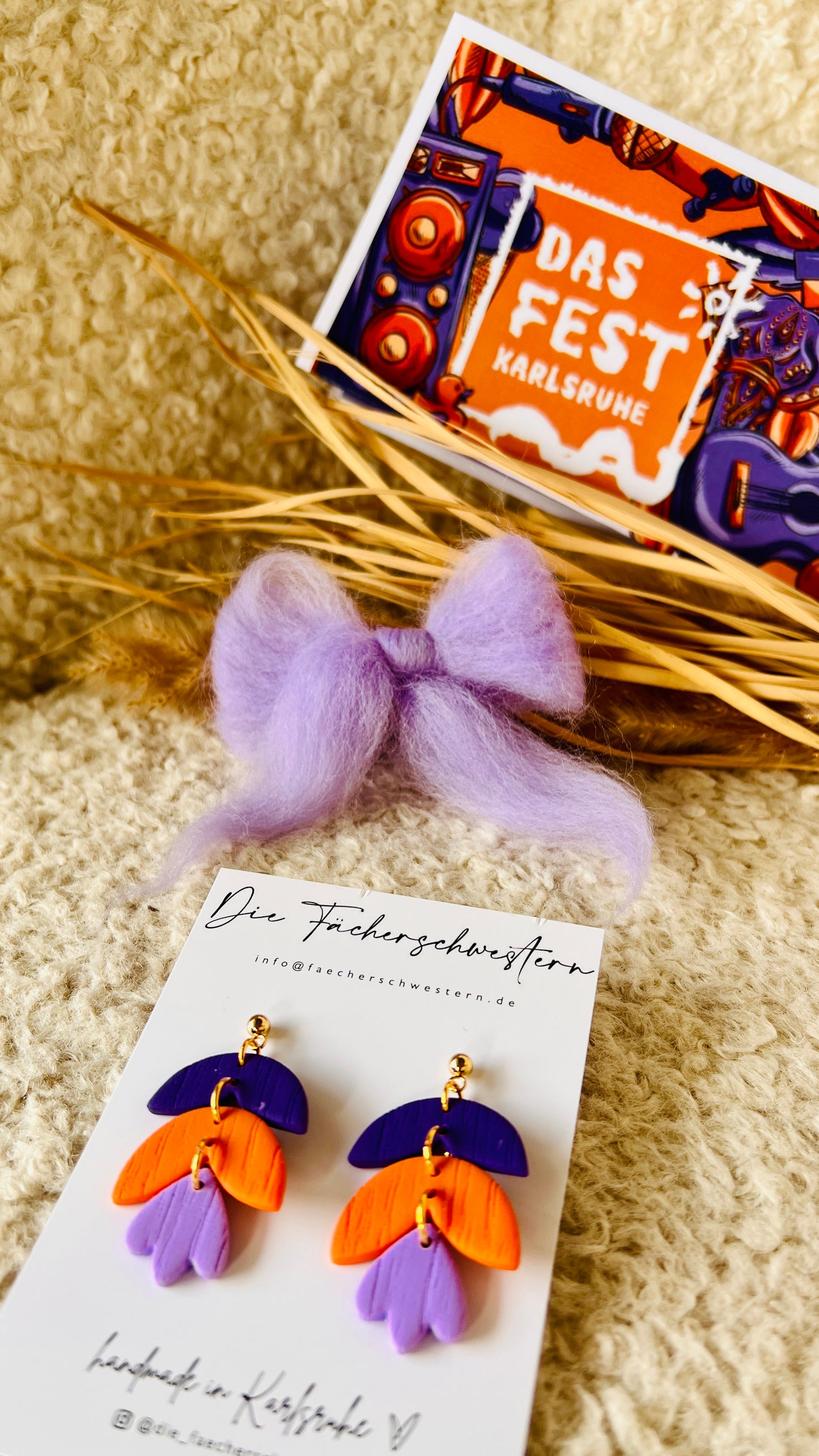 die FESTival Ohrringe 💜🧡 | No. 5