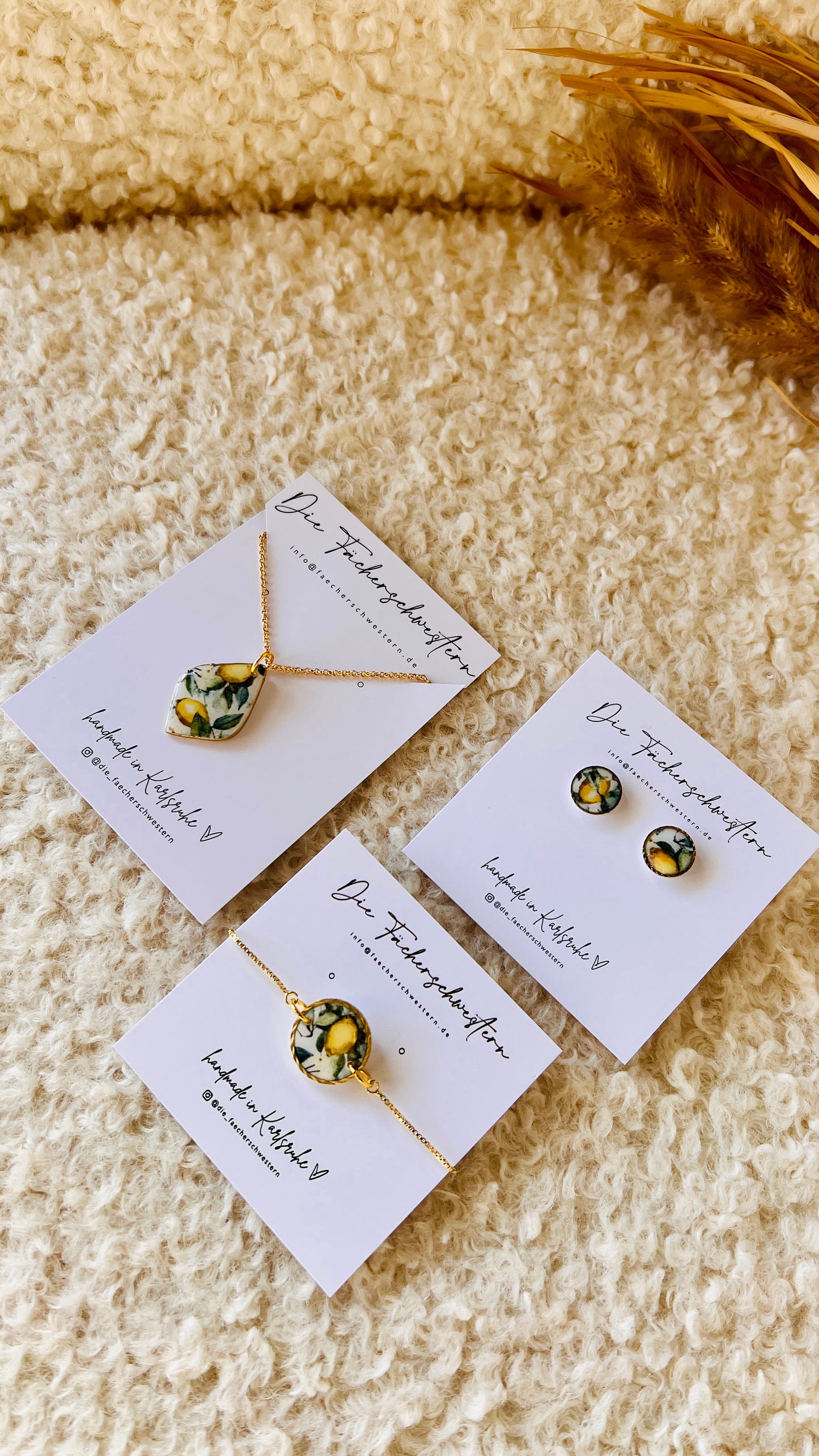 SPRINGVIBES 🌸 | Schmuckset „Lemon“ 🍋