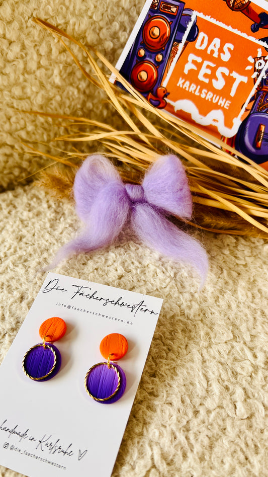 die FESTival Ohrringe 💜🧡 | No. 3