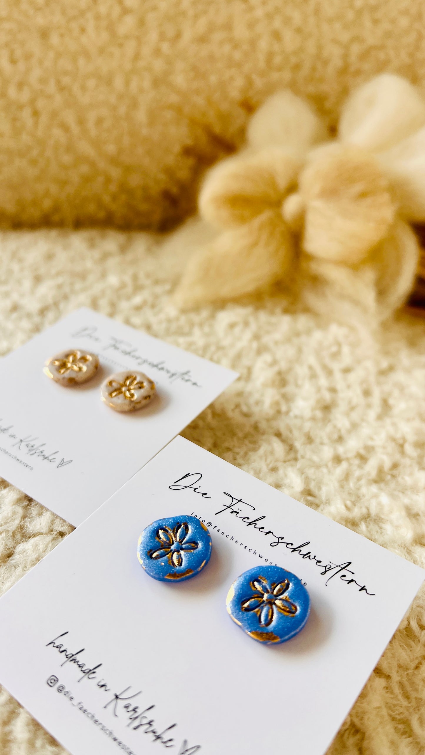 Sand & Sea 🐚 | Ohrstecker Sanddollar