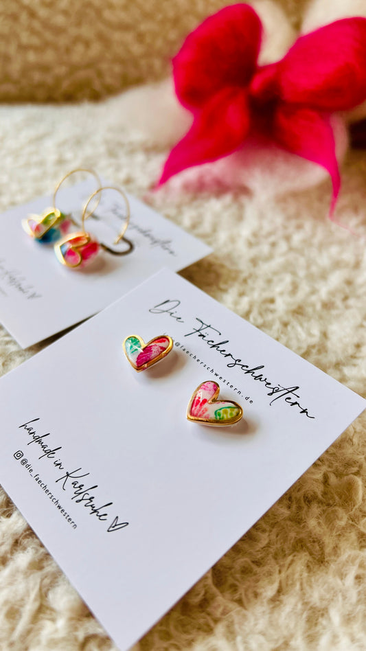 🐚 Herzchen Bundle - Creole & Stecker