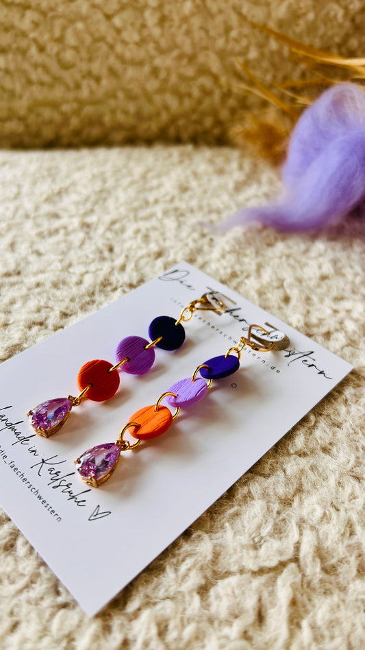 die FESTival Ohrringe 💜🧡 | No. 1