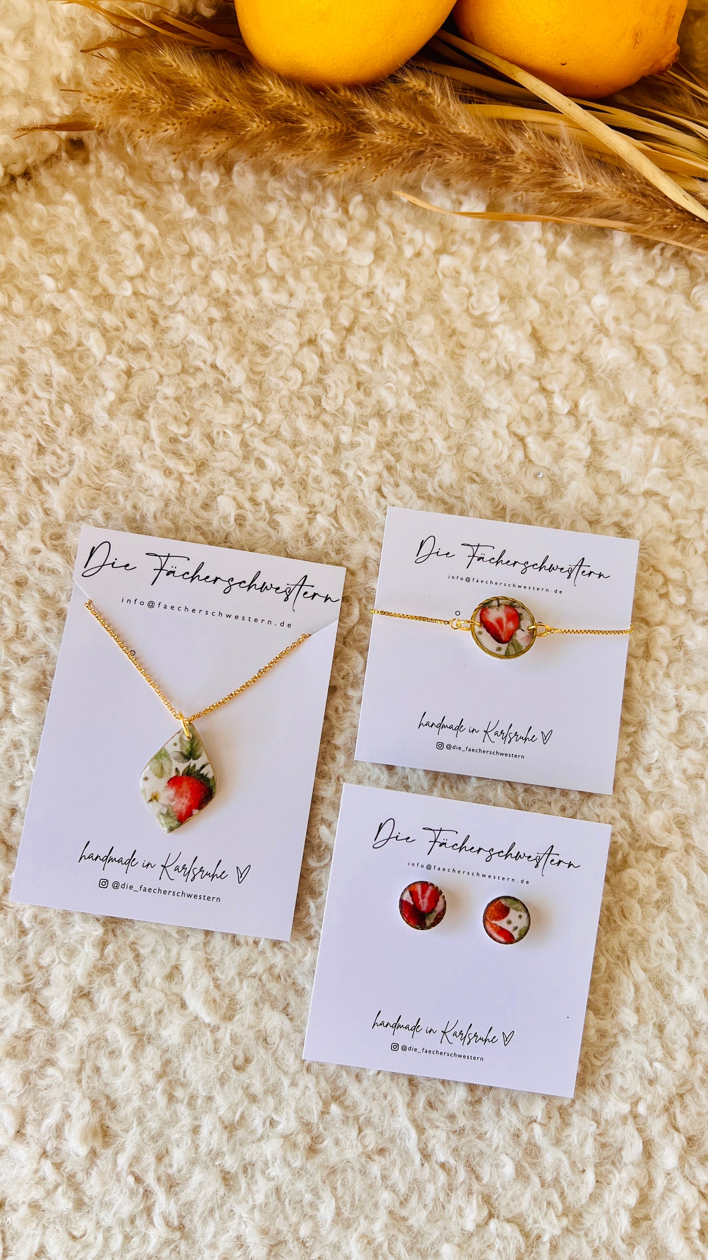 SPRINGVIBES 🌸 | Schmuckset „Strawberry“ 🍓