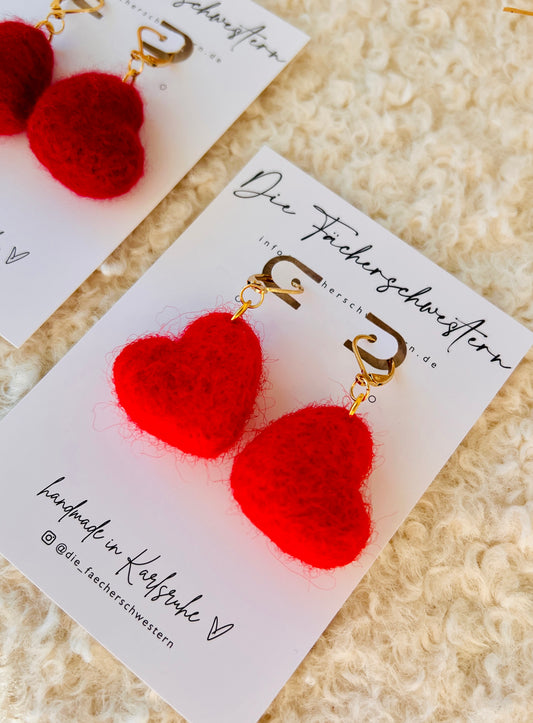 ⭐️Limited- L.O.V.E. ❤️ | Filzherzen (versch. Farben)