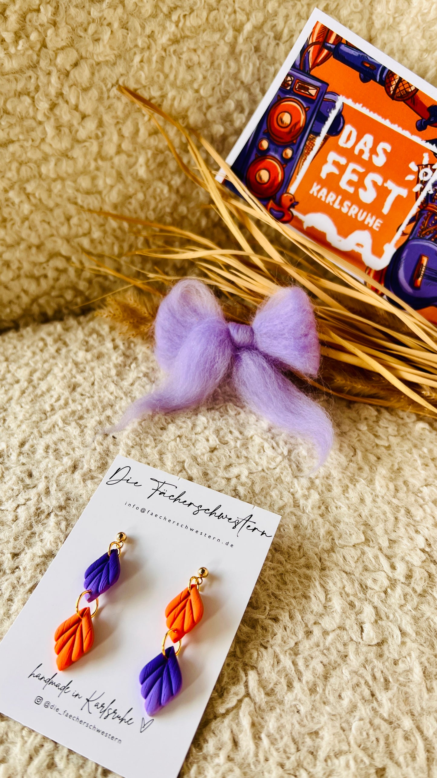 die FESTival Ohrringe 💜🧡 | No. 4