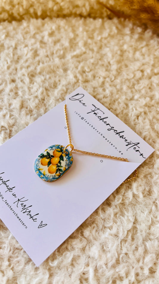 SPRINGVIBES 🌸 | Halskette „Lemon“ 🍋