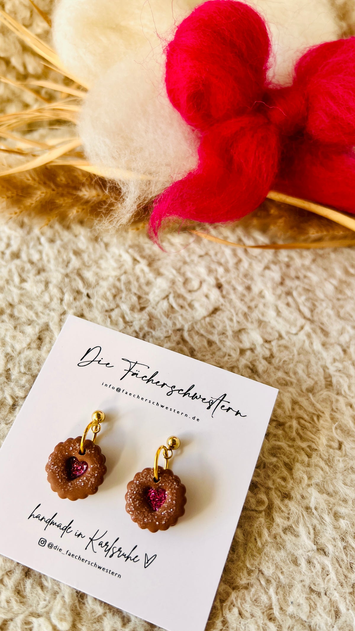 Holiday Season 🎄 | Linzerplätzchen Ohrringe