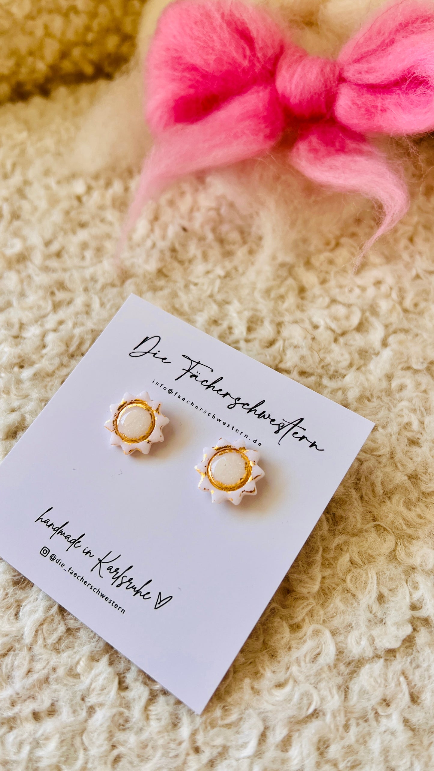 Sand & Sea 🐚 | Ohrstecker Sonne