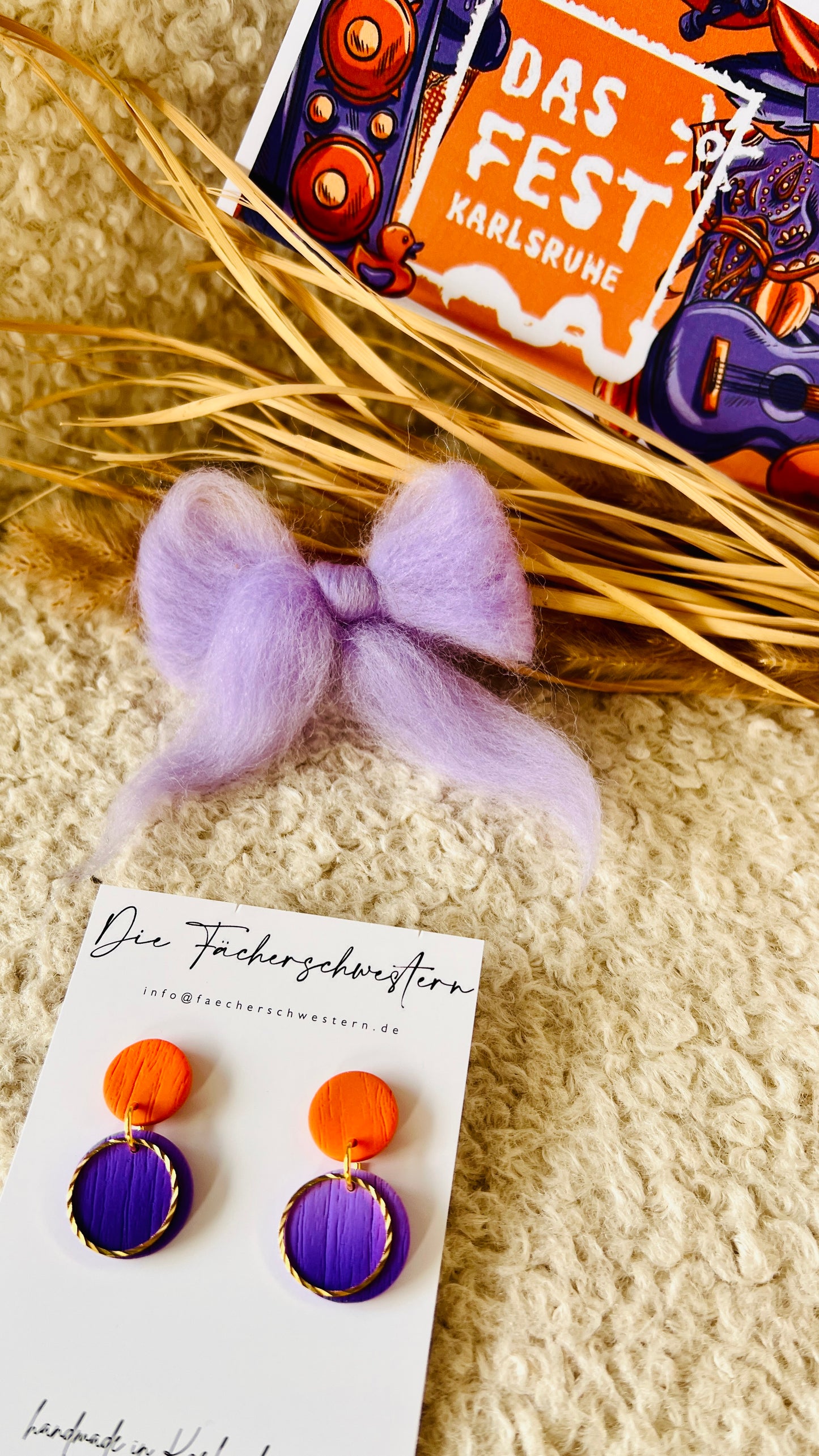 die FESTival Ohrringe 💜🧡 | No. 3