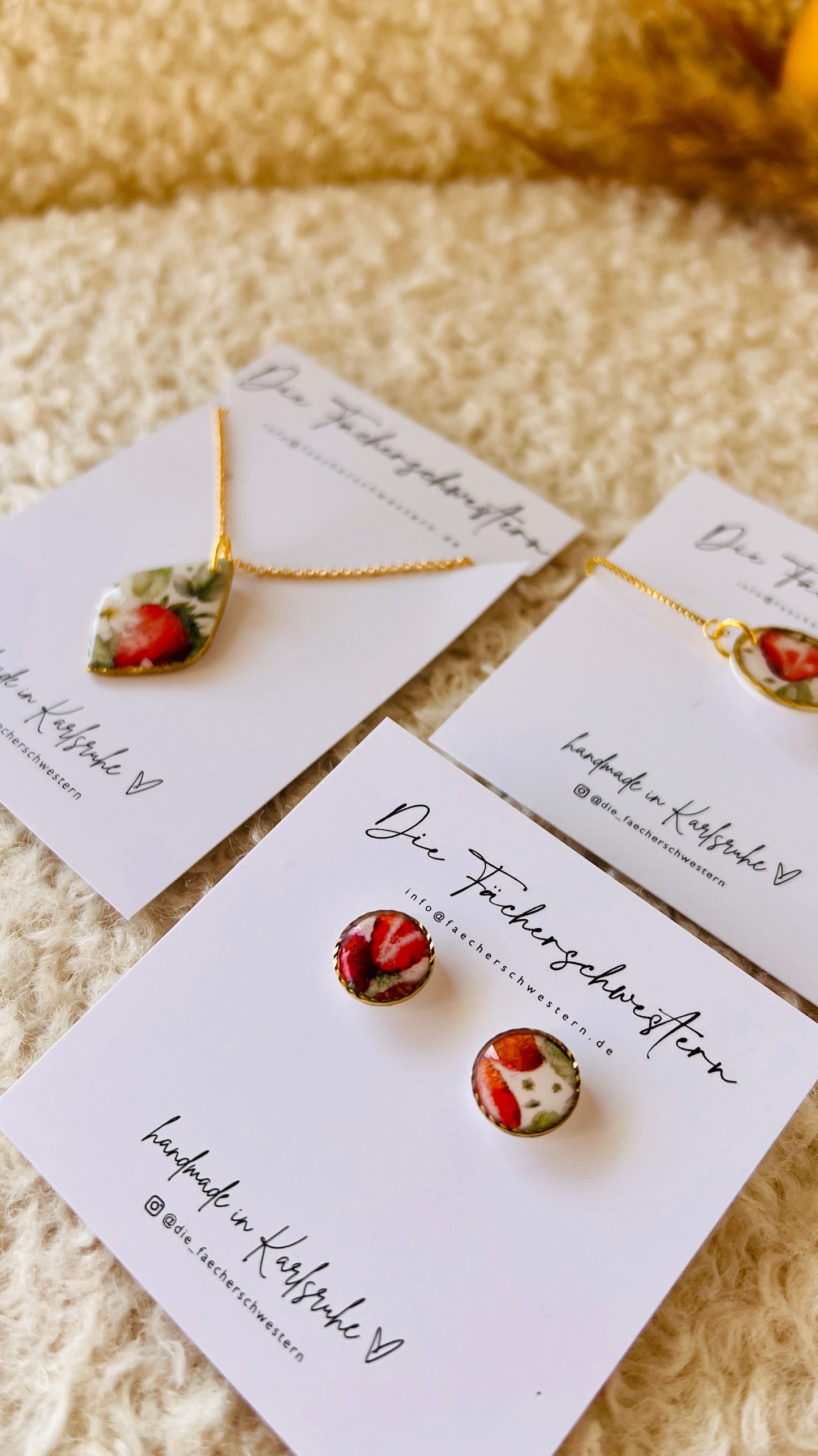 SPRINGVIBES 🌸 | Schmuckset „Strawberry“ 🍓