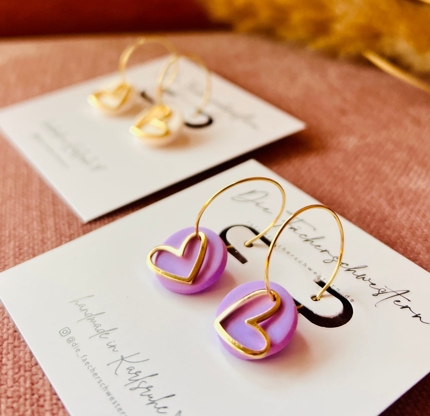 L.O.V.E. ❤️ | Herzchen Creole (versch. Farben)