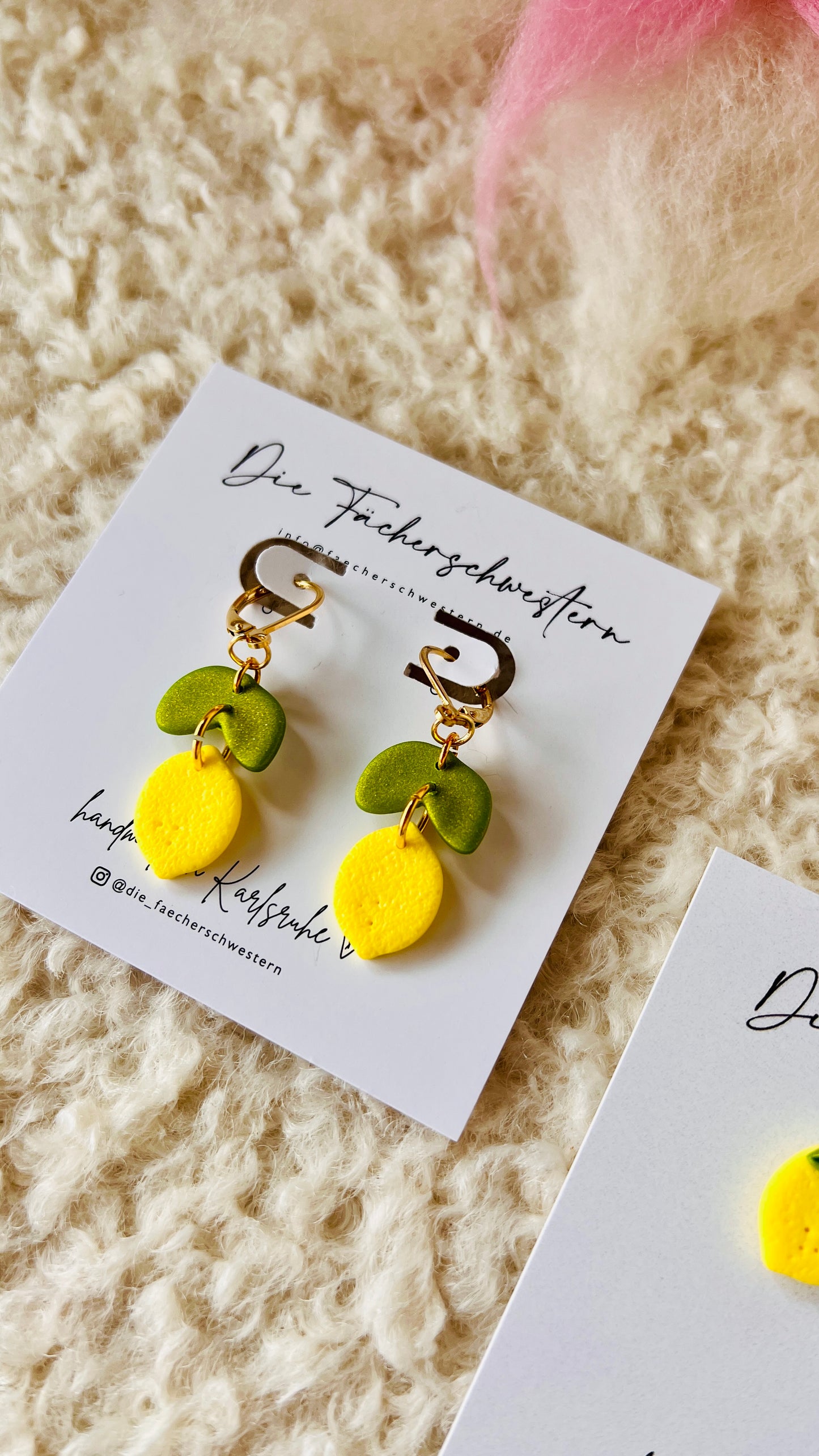 SPRINGVIBES 🌸 | Ohrringe & Stecker „Lemon“ 🍋