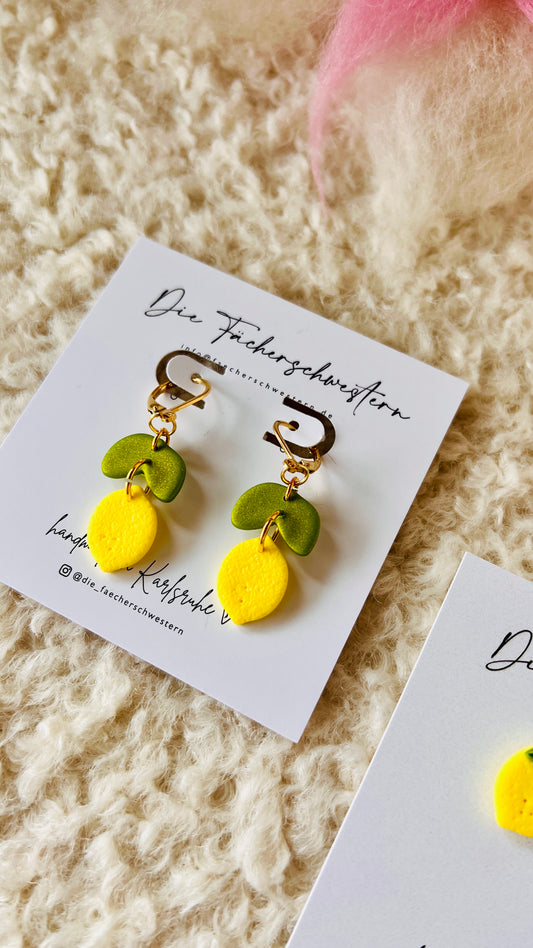 SPRINGVIBES 🌸 | Ohrringe & Stecker „Lemon“ 🍋