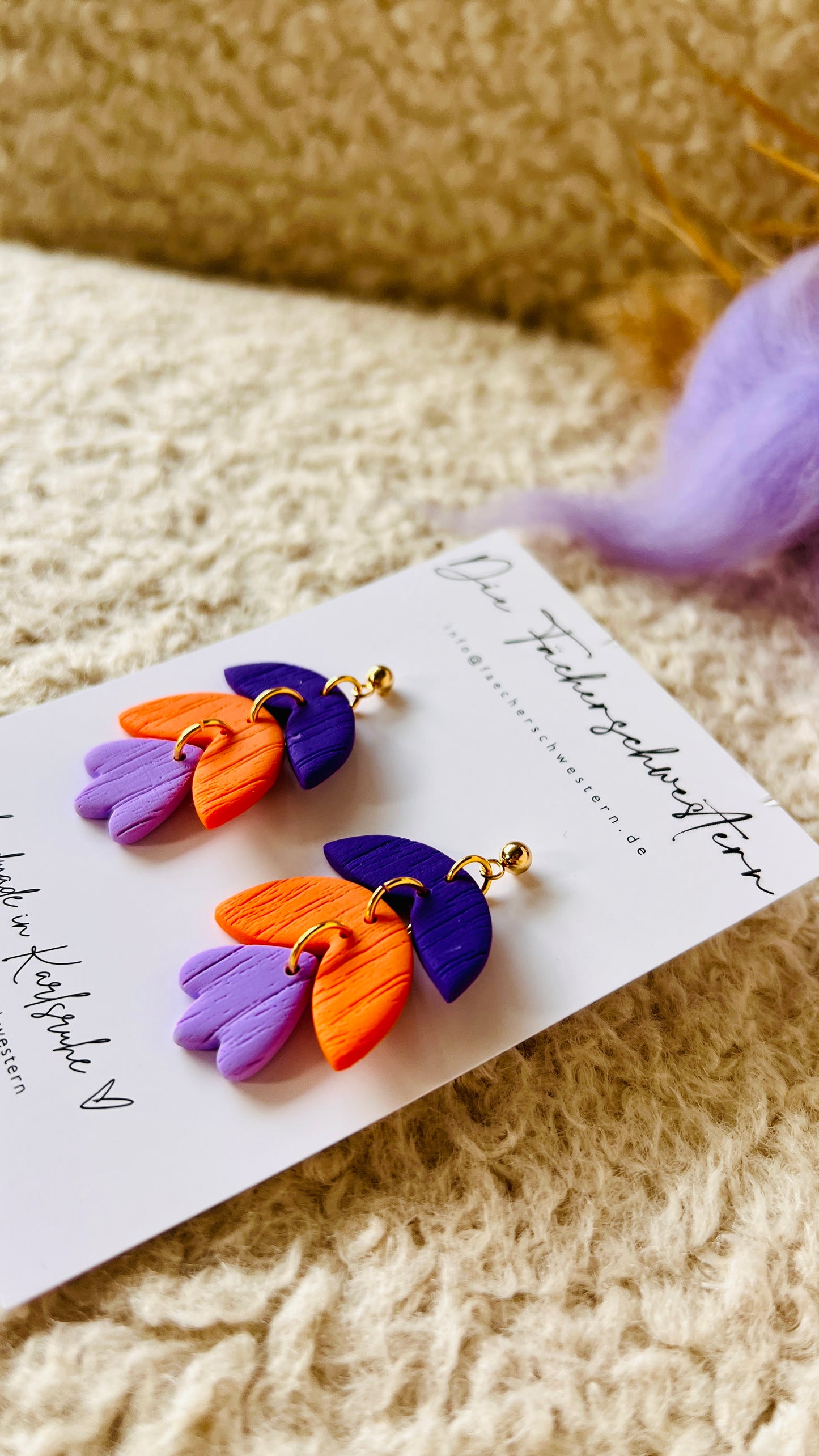 die FESTival Ohrringe 💜🧡 | No. 5