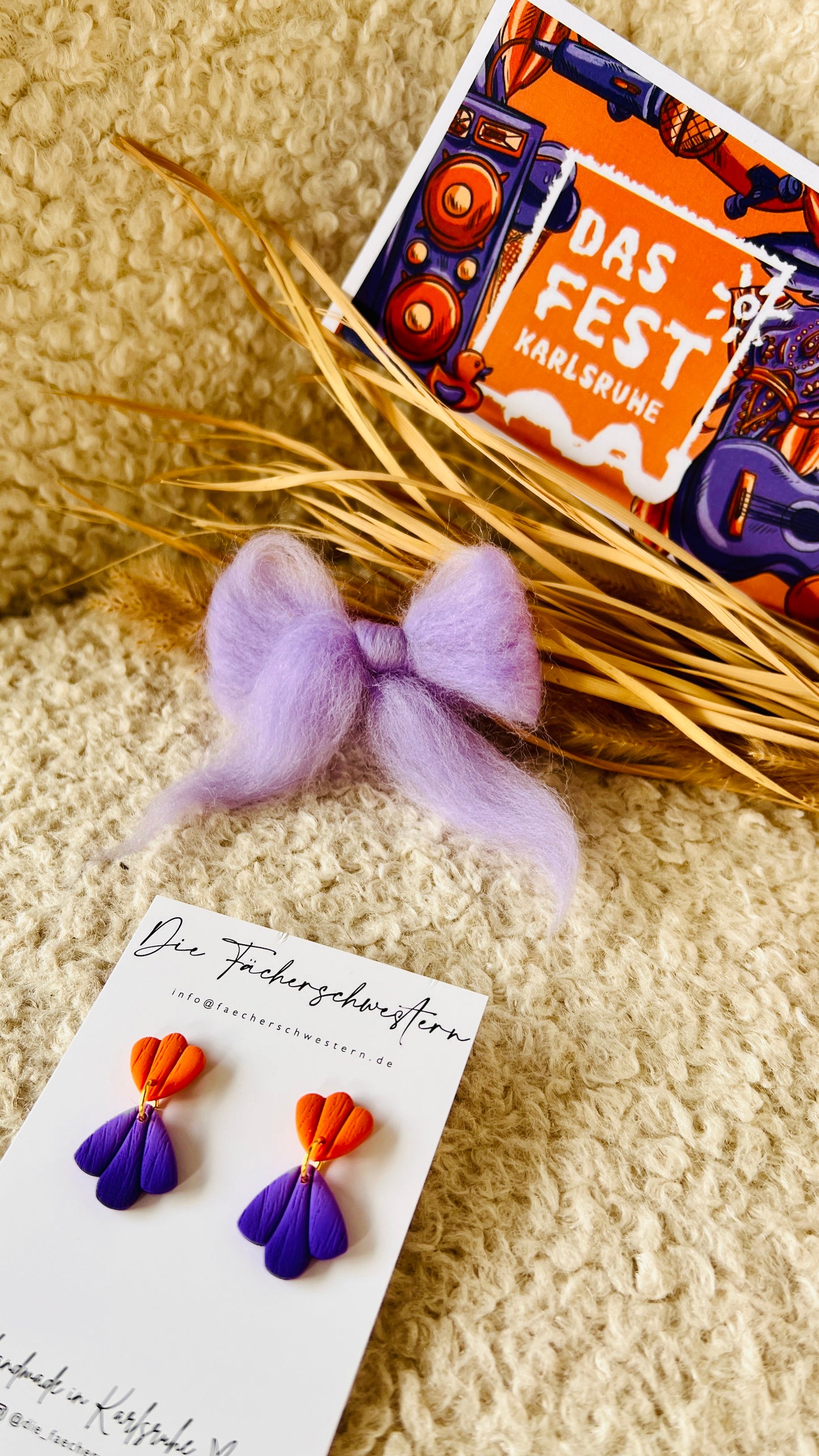 die FESTival Ohrringe 💜🧡 | No. 2