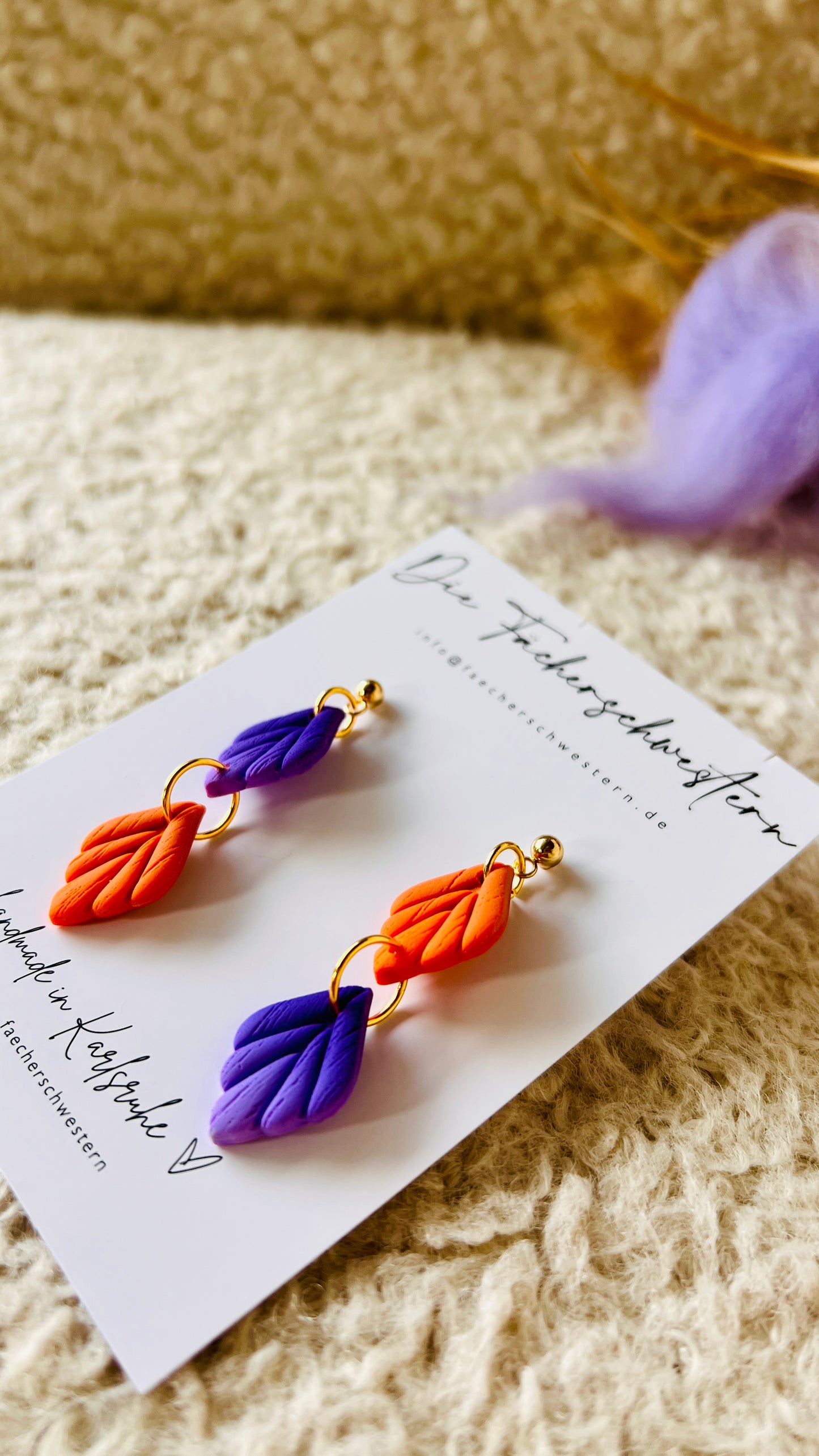 die FESTival Ohrringe 💜🧡 | No. 4