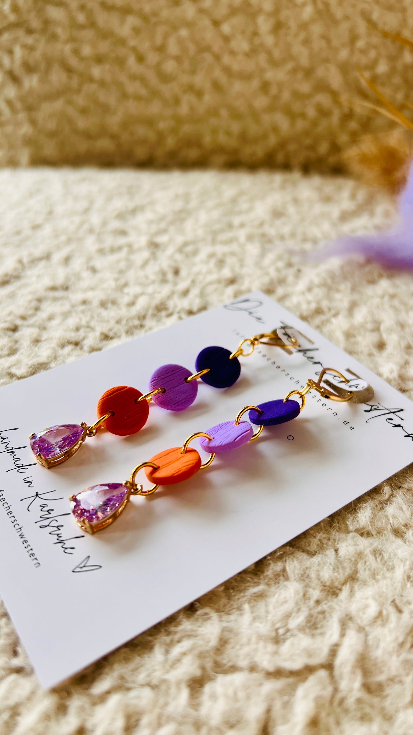 die FESTival Ohrringe 💜🧡 | No. 1