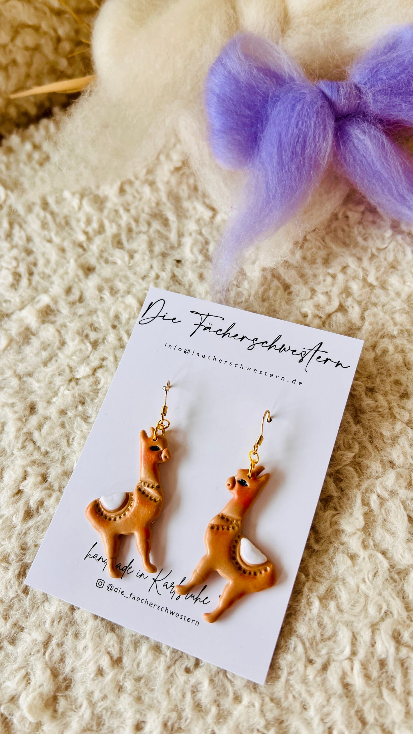 Ohrringe „Alpaka“ 🦙