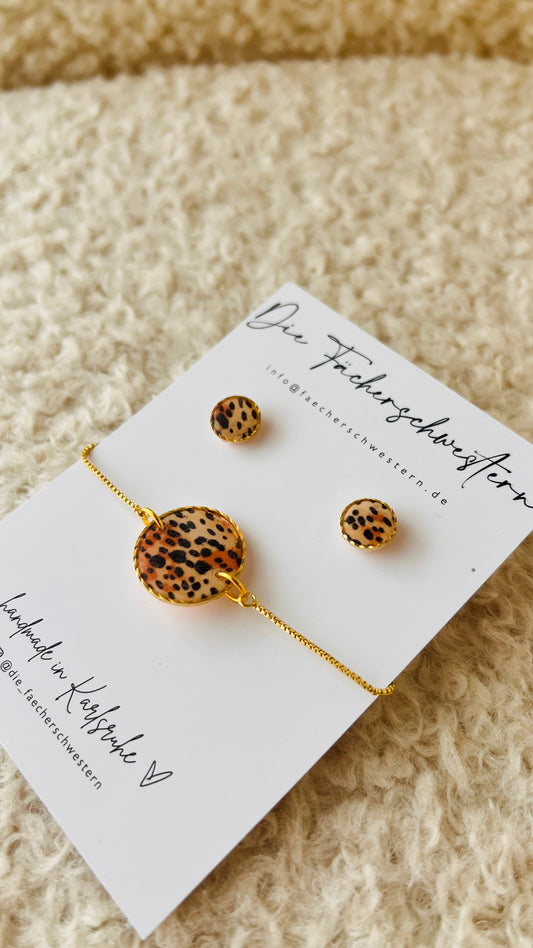 Leo Bundle | Armband und Ohrstecker