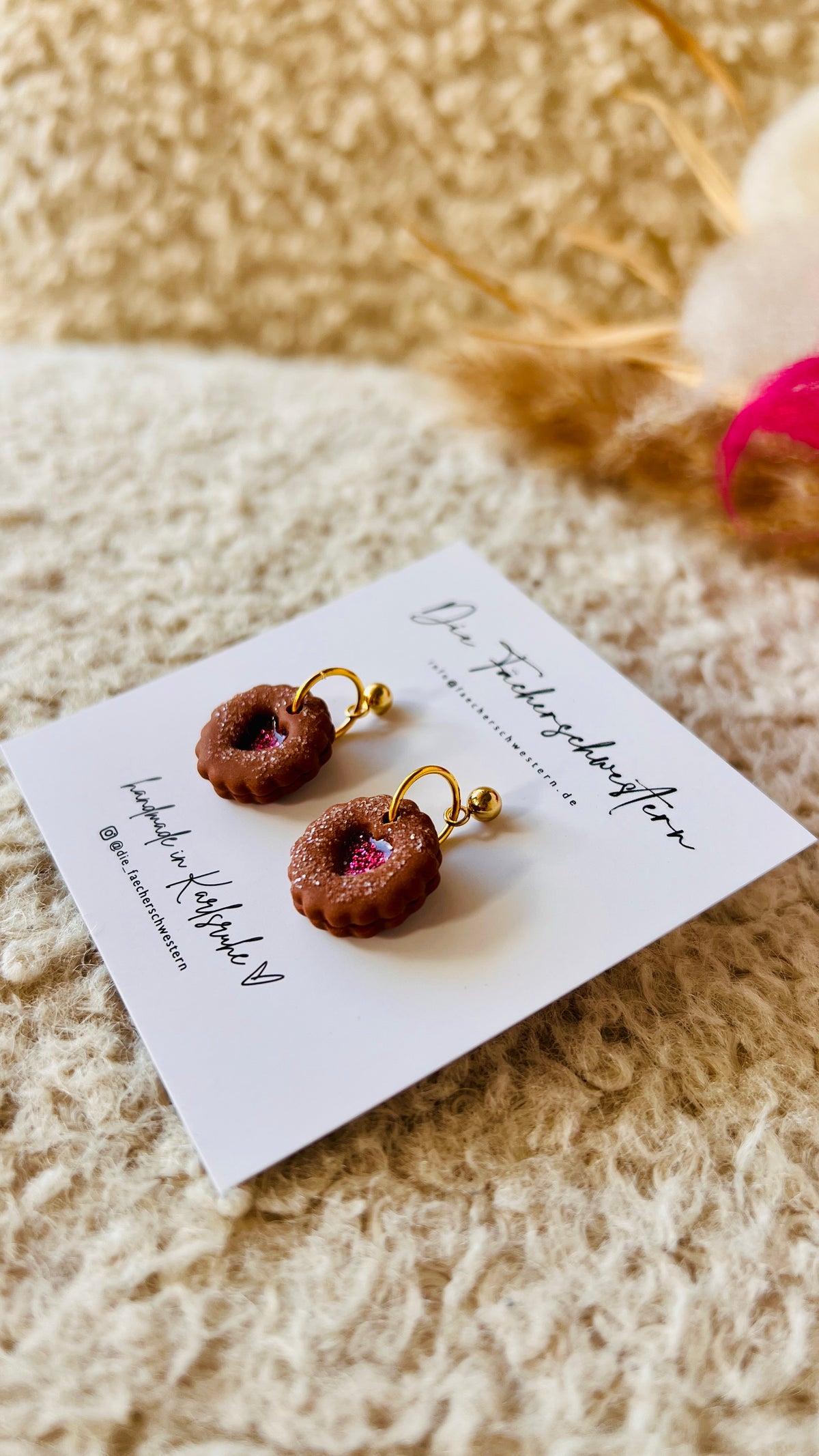 Holiday Season 🎄 | Linzerplätzchen Ohrringe
