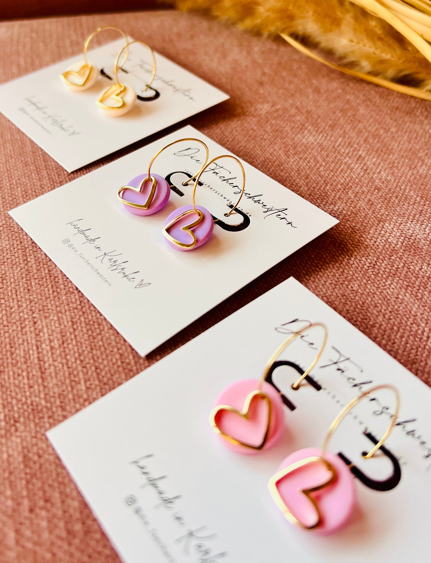 L.O.V.E. ❤️ | Herzchen Creole (versch. Farben)