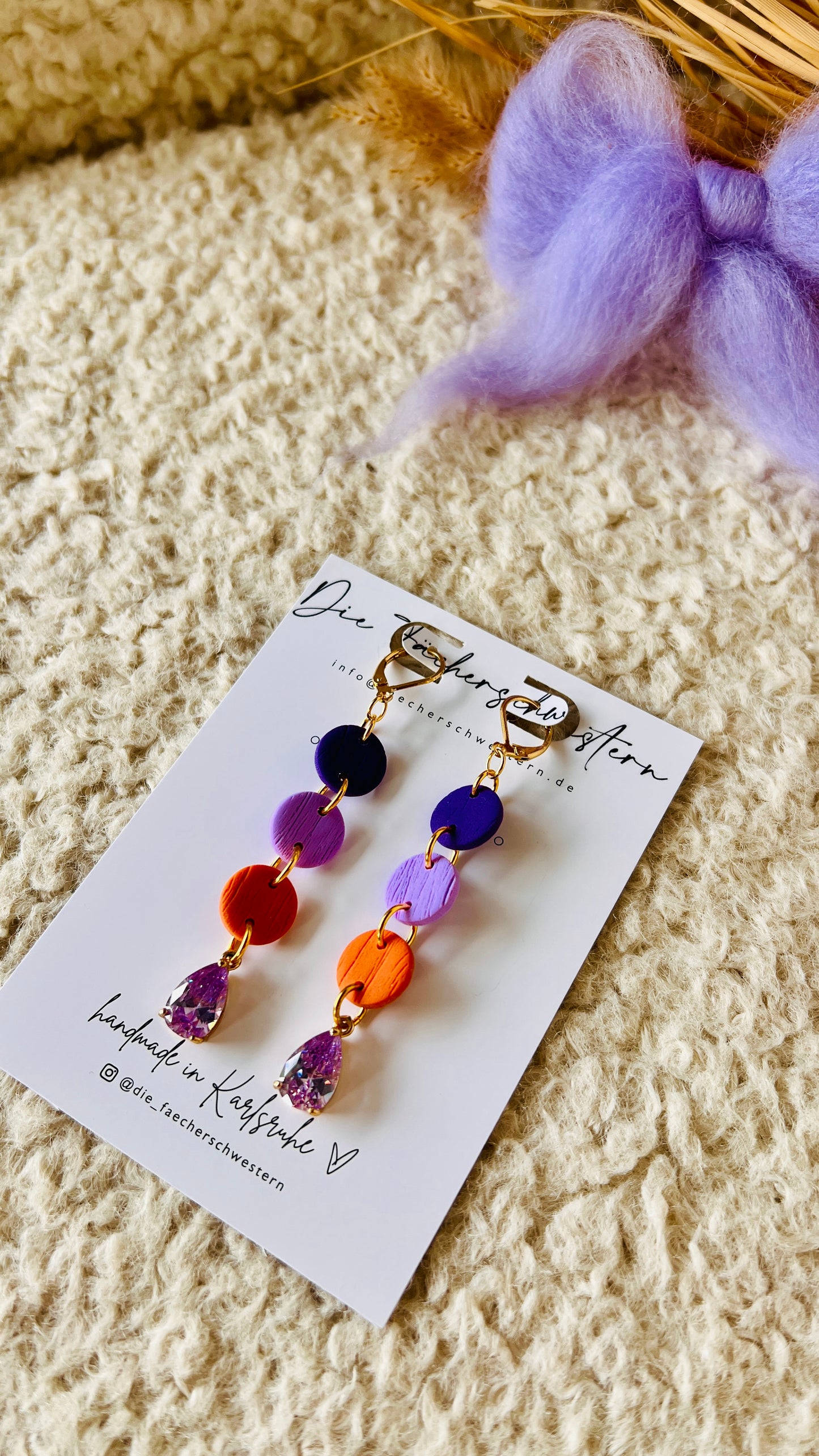die FESTival Ohrringe 💜🧡 | No. 1