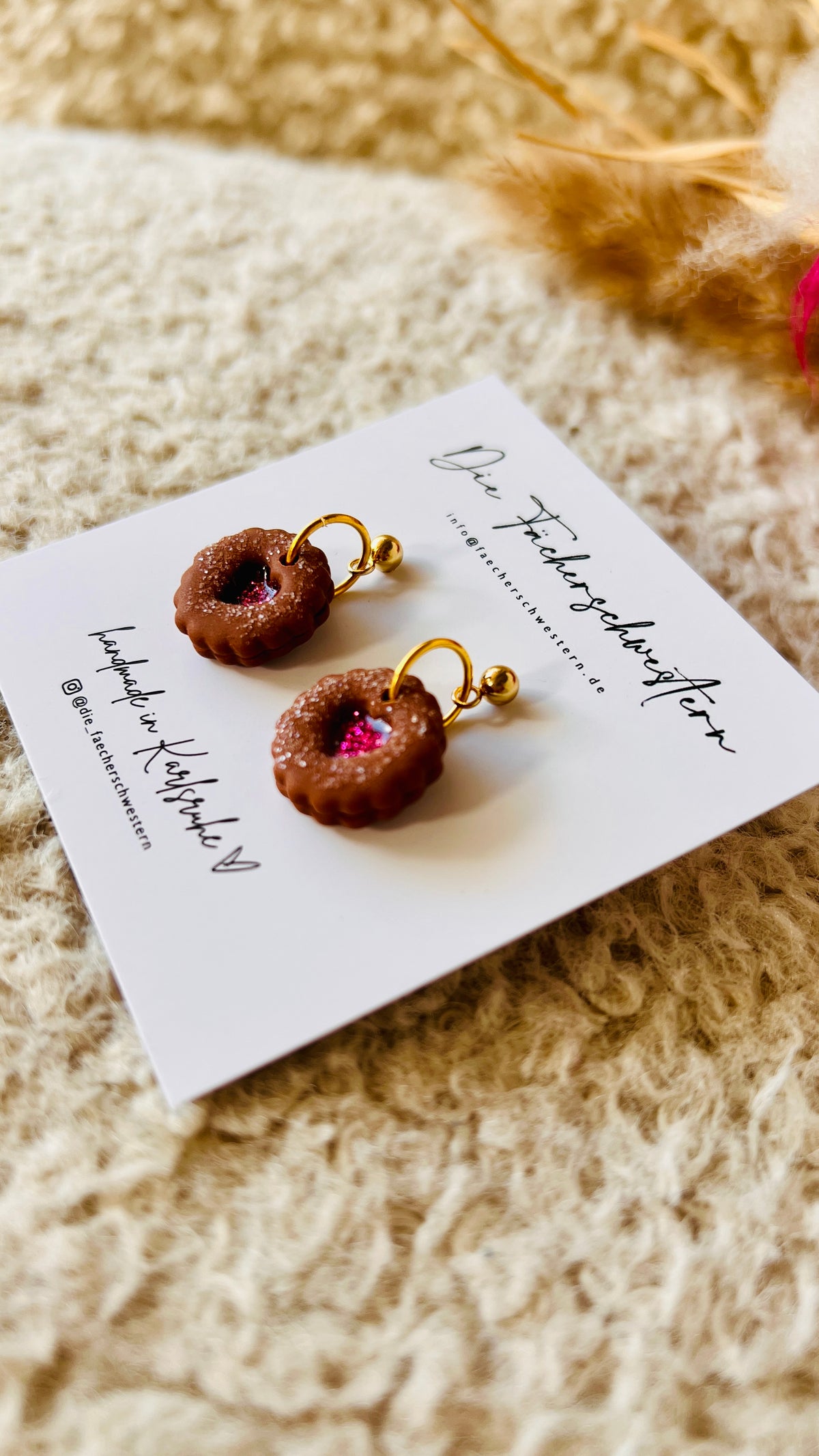 Holiday Season 🎄 | Linzerplätzchen Ohrringe