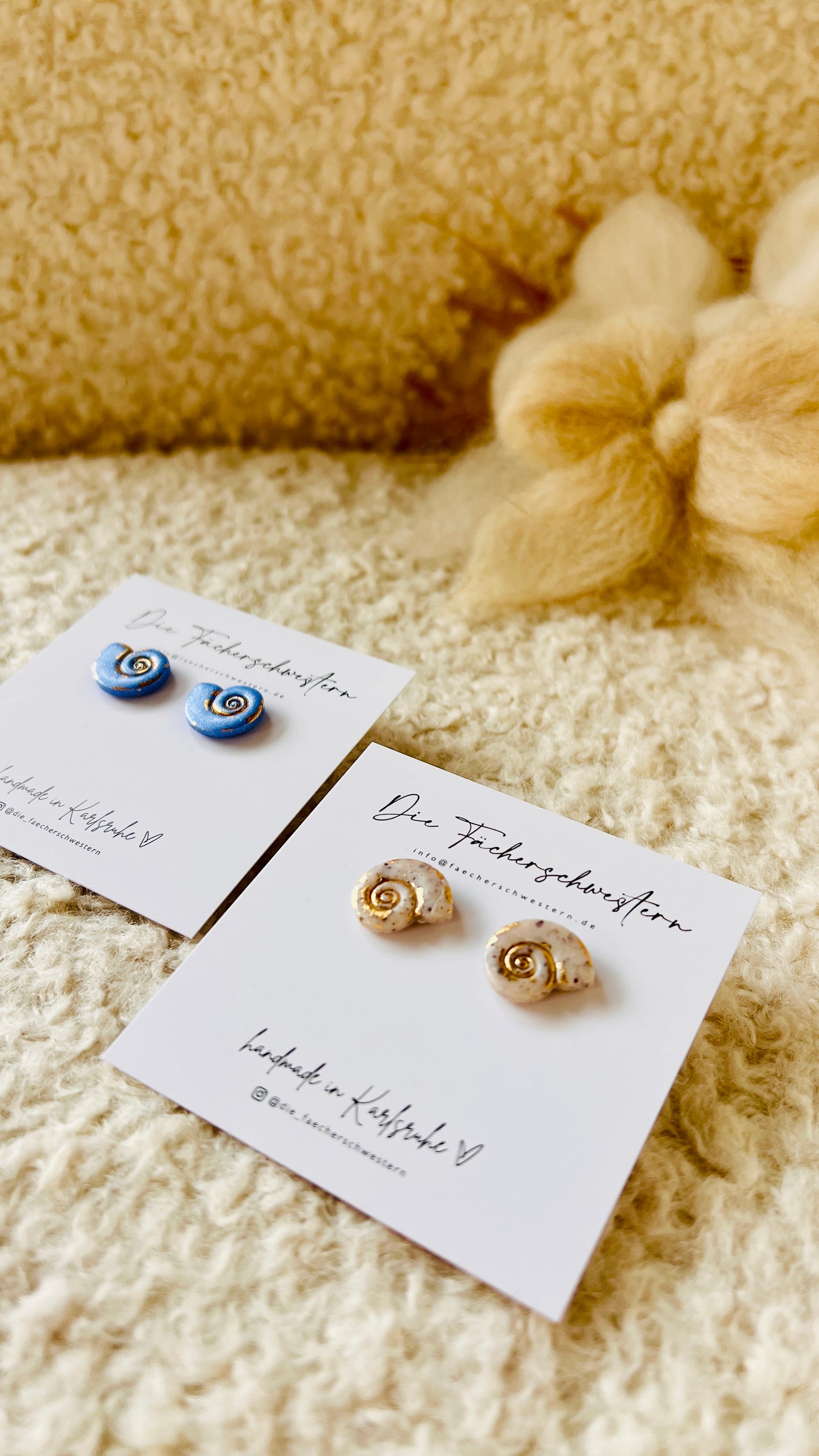 Sand & Sea 🐚 | Ohrstecker Shelly