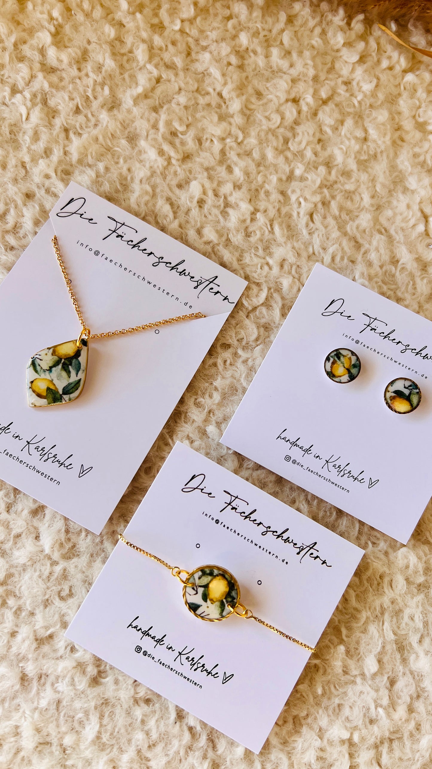 SPRINGVIBES 🌸 | Schmuckset „Lemon“ 🍋
