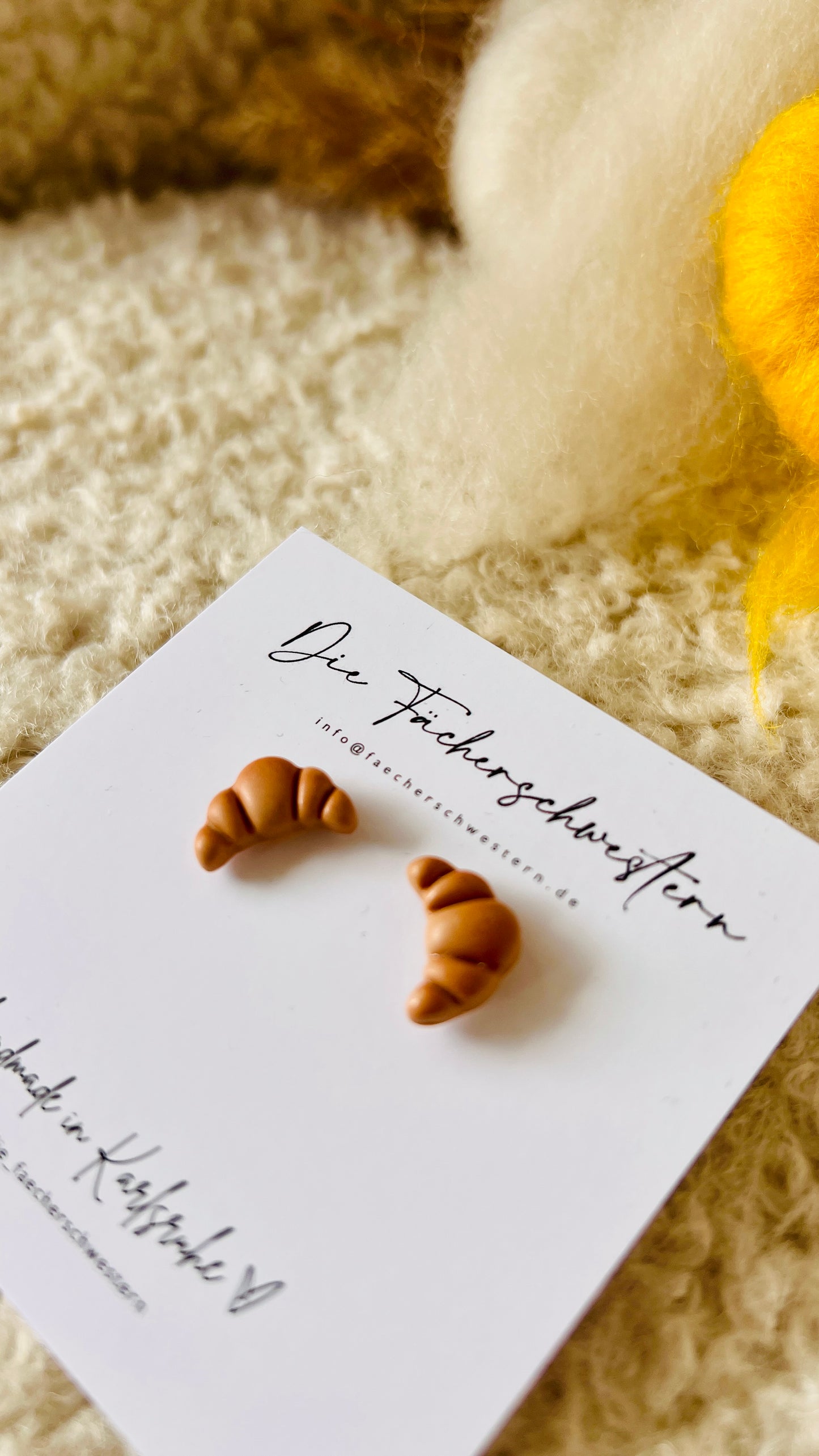 Ohrstecker | Mademoiselle Croissant 🥐