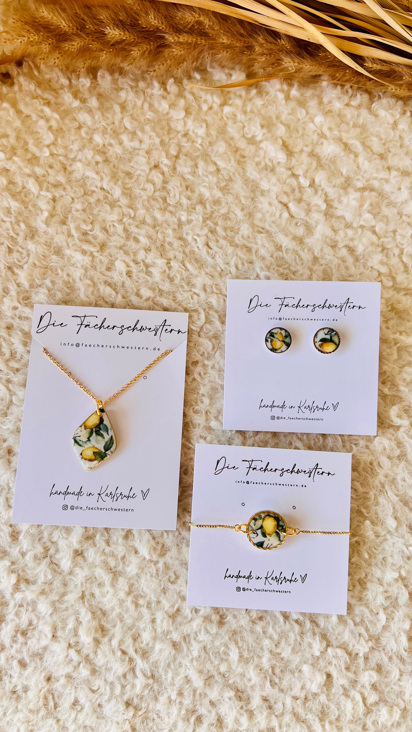 SPRINGVIBES 🌸 | Schmuckset „Lemon“ 🍋