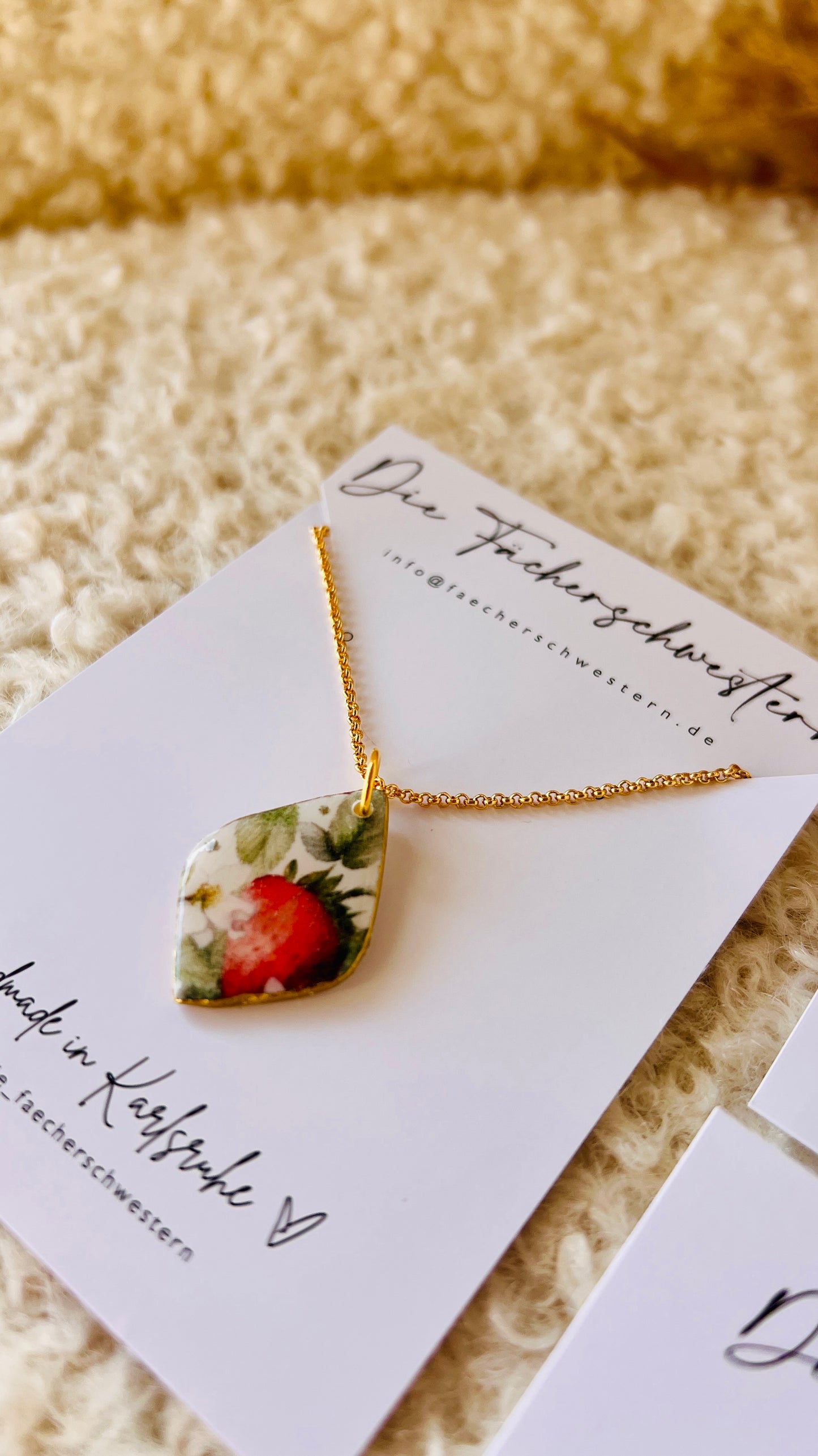 SPRINGVIBES 🌸 | Schmuckset „Strawberry“ 🍓