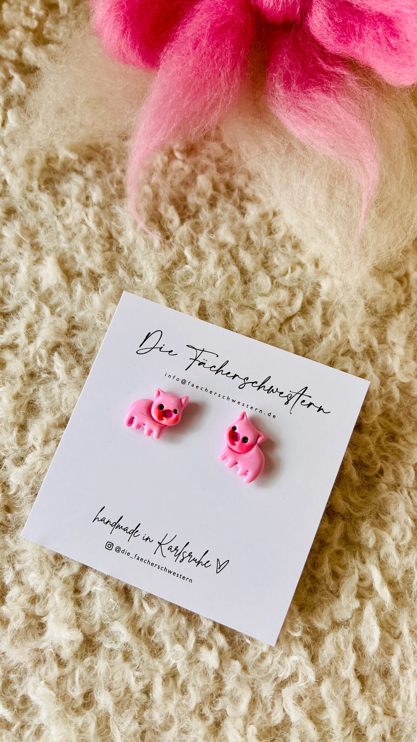 Ohrstecker Schweinchen & Elefant