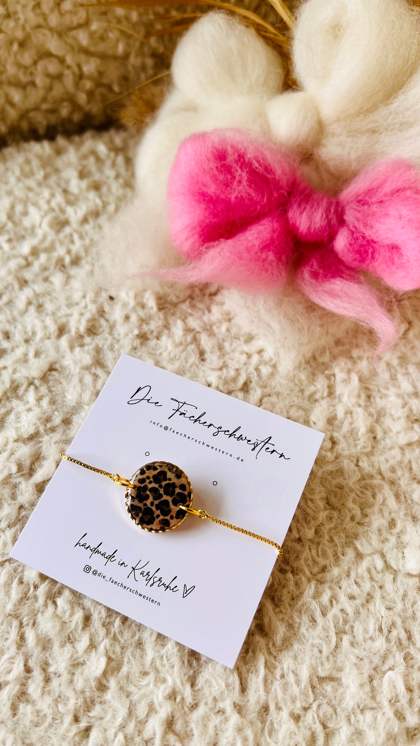 Leo Armband braun