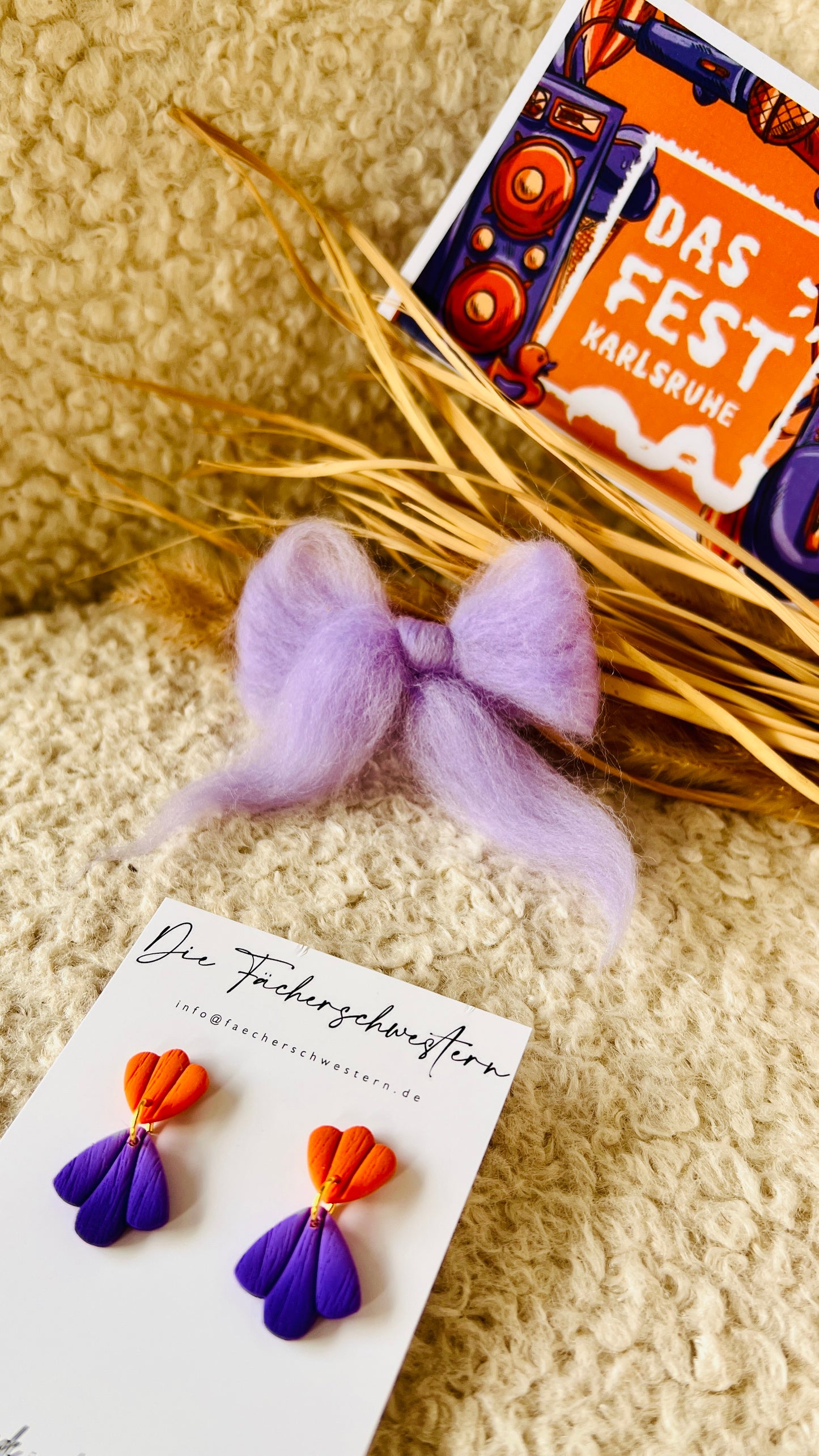 die FESTival Ohrringe 💜🧡 | No. 2