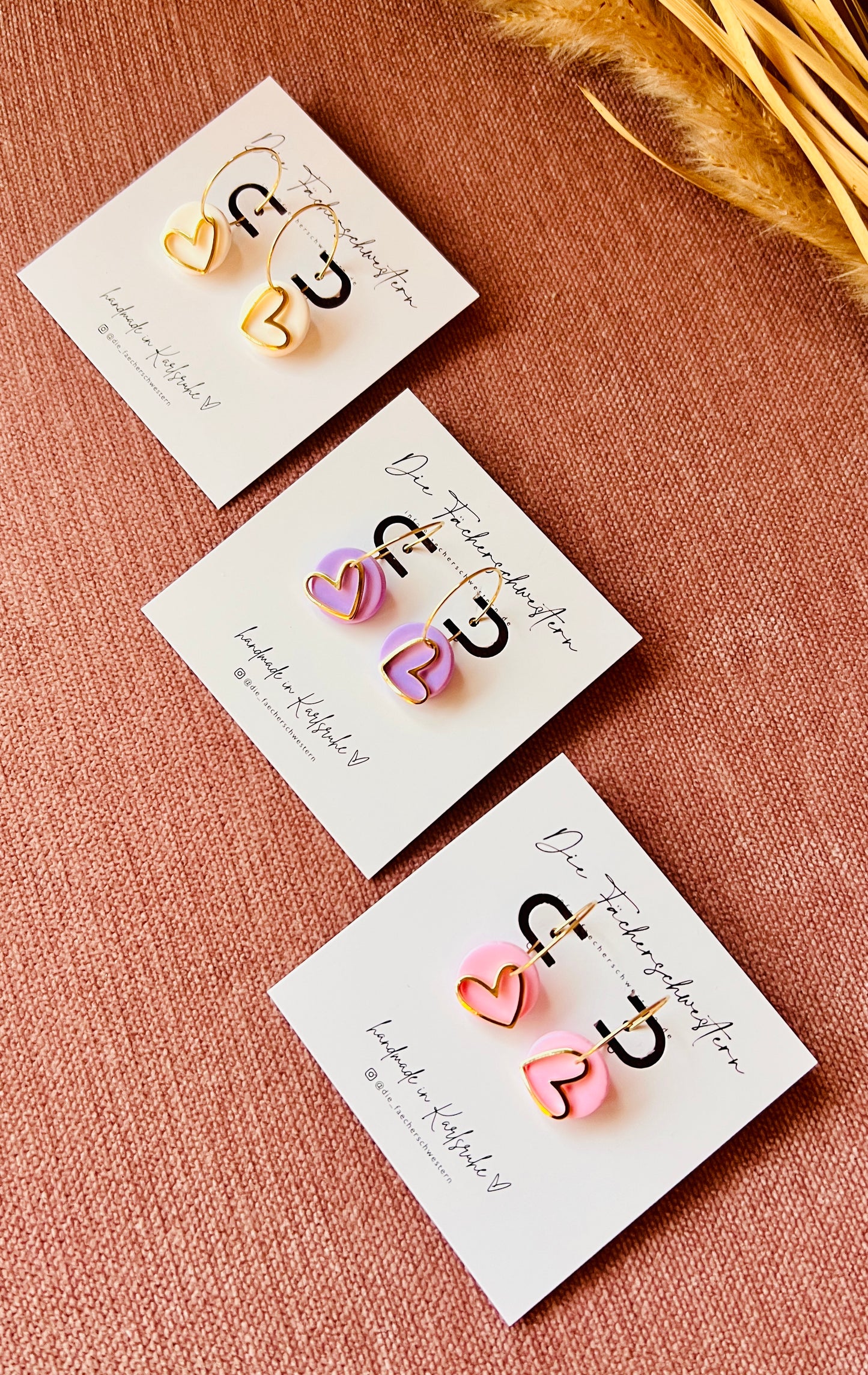 L.O.V.E. ❤️ | Herzchen Creole (versch. Farben)