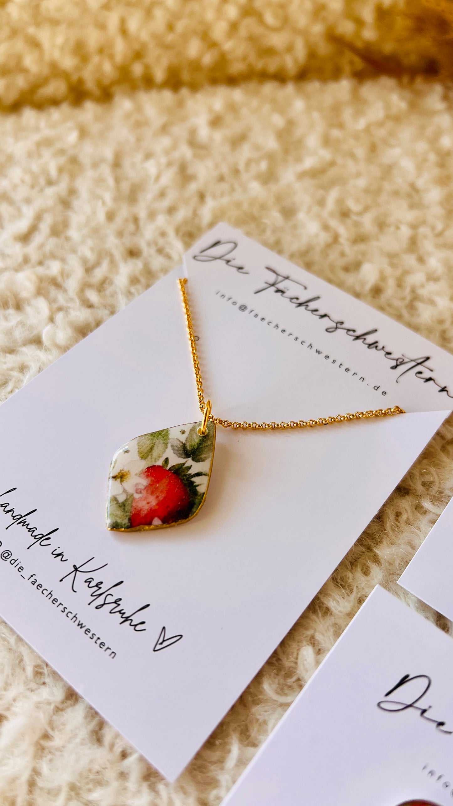 SPRINGVIBES 🌸 | Schmuckset „Strawberry“ 🍓