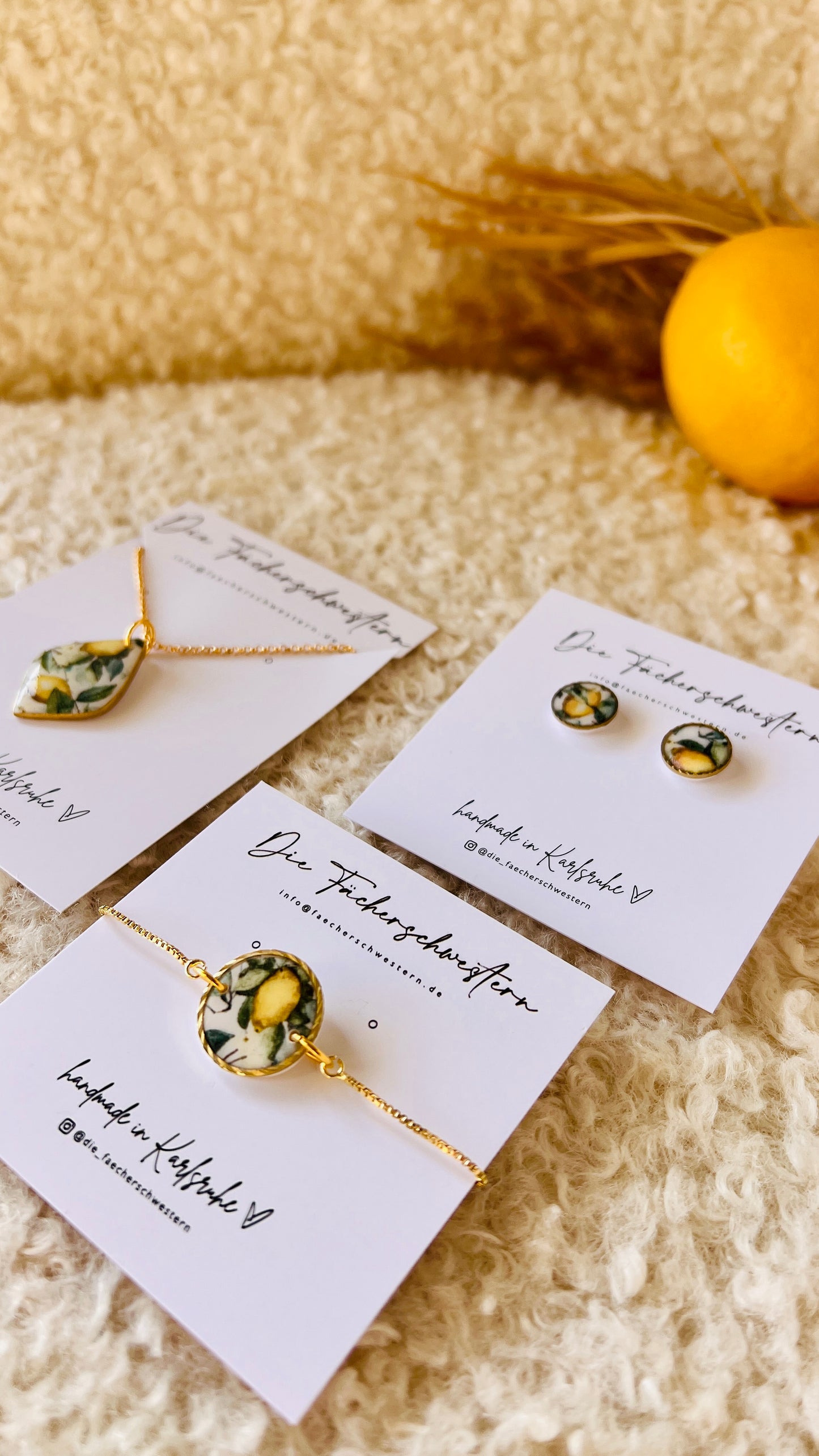 SPRINGVIBES 🌸 | Schmuckset „Lemon“ 🍋