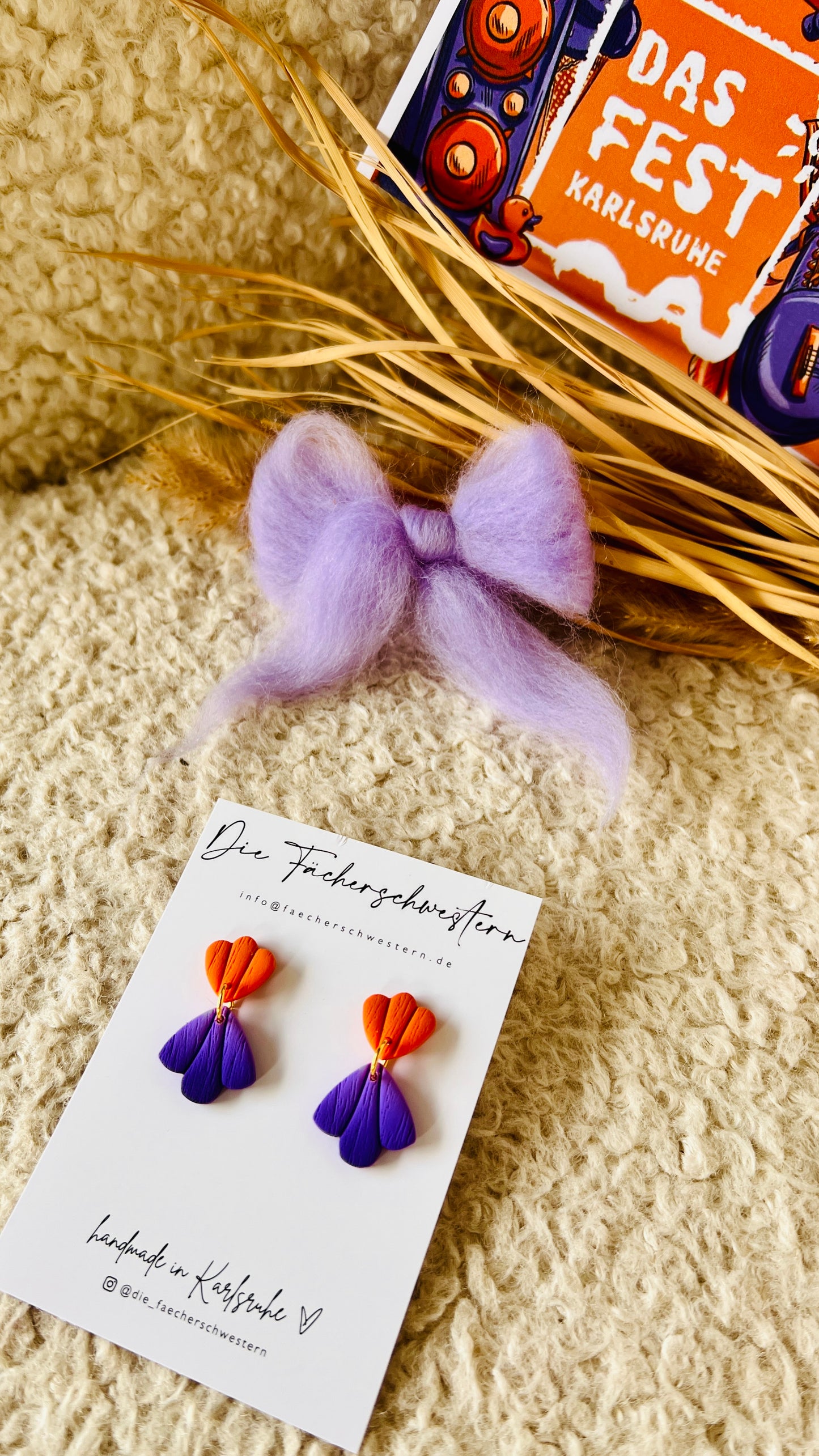 die FESTival Ohrringe 💜🧡 | No. 2