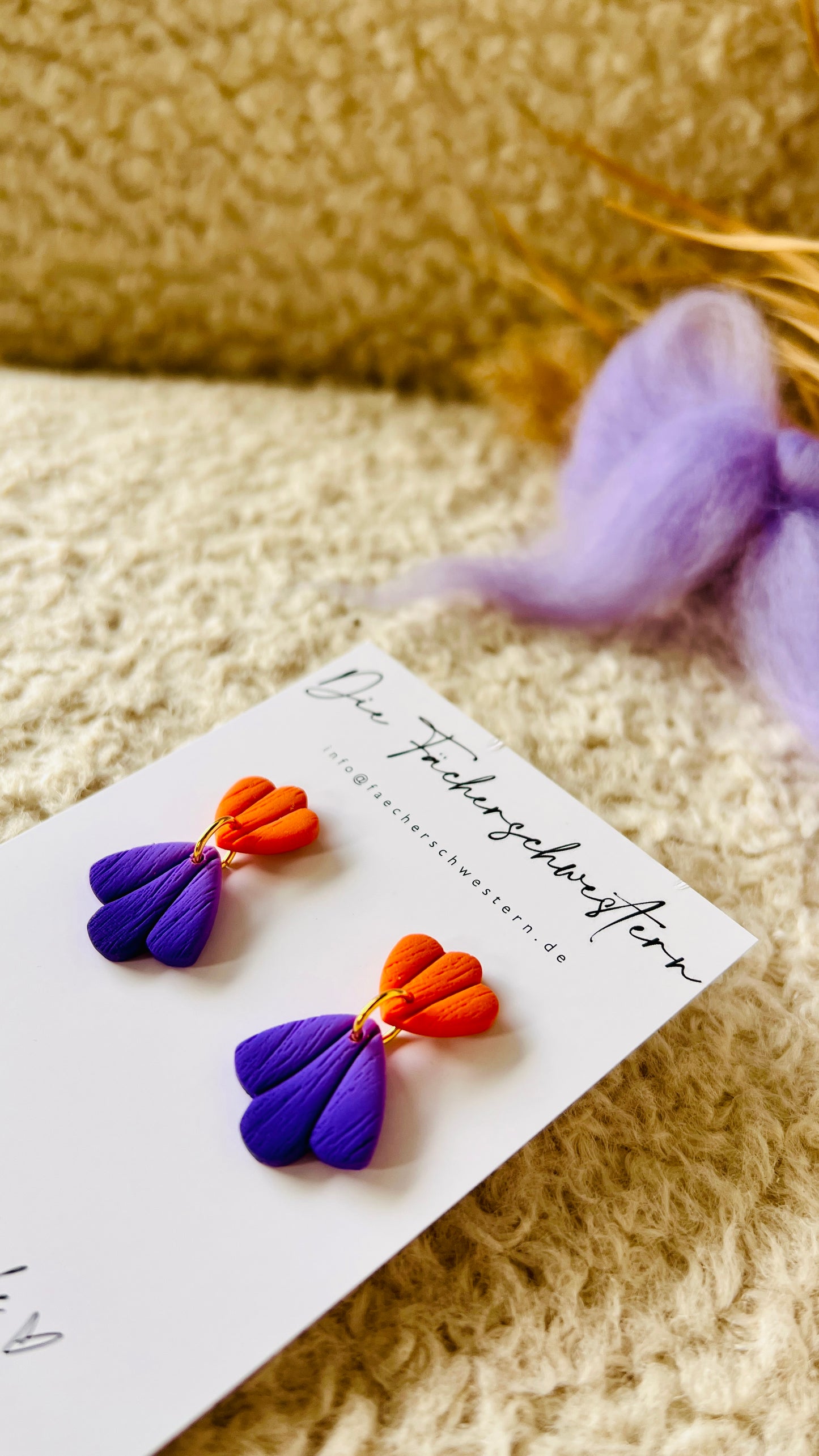 die FESTival Ohrringe 💜🧡 | No. 2