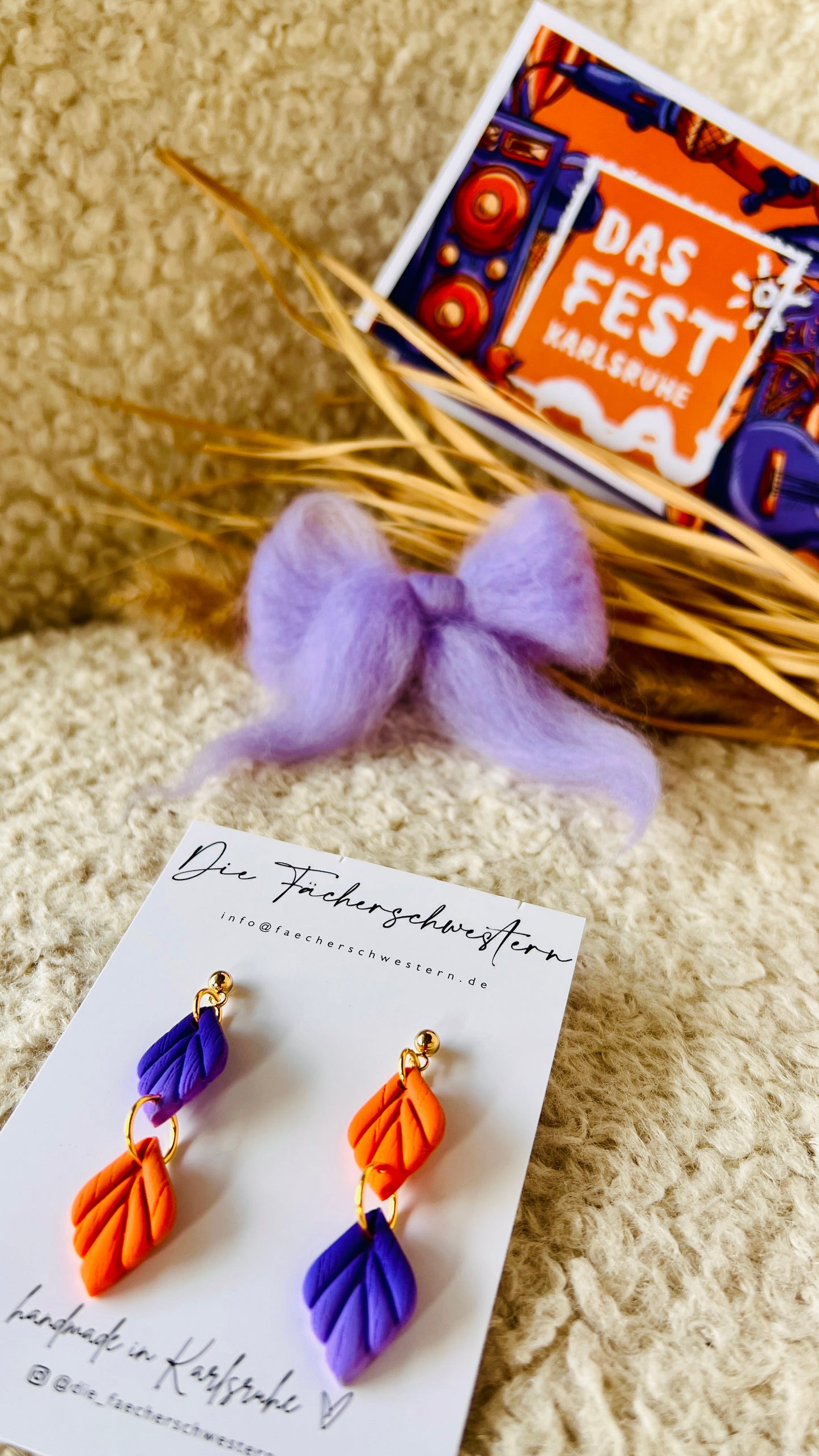 die FESTival Ohrringe 💜🧡 | No. 4