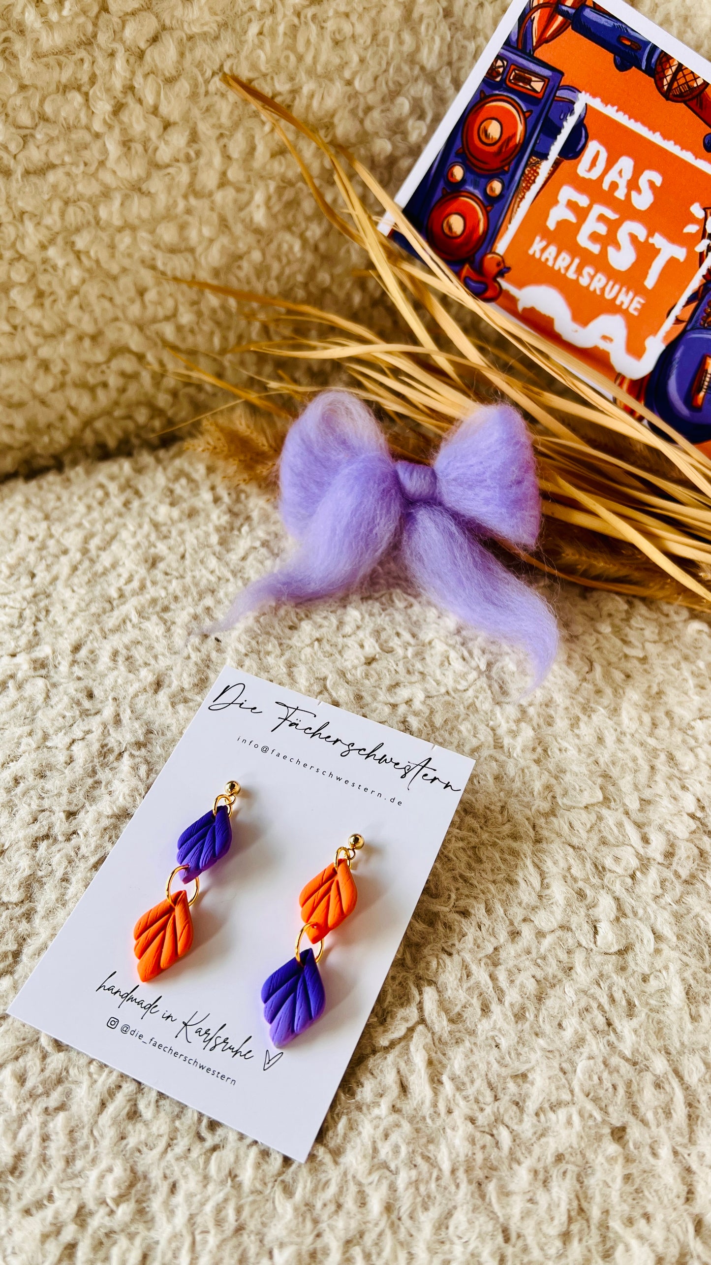 die FESTival Ohrringe 💜🧡 | No. 4