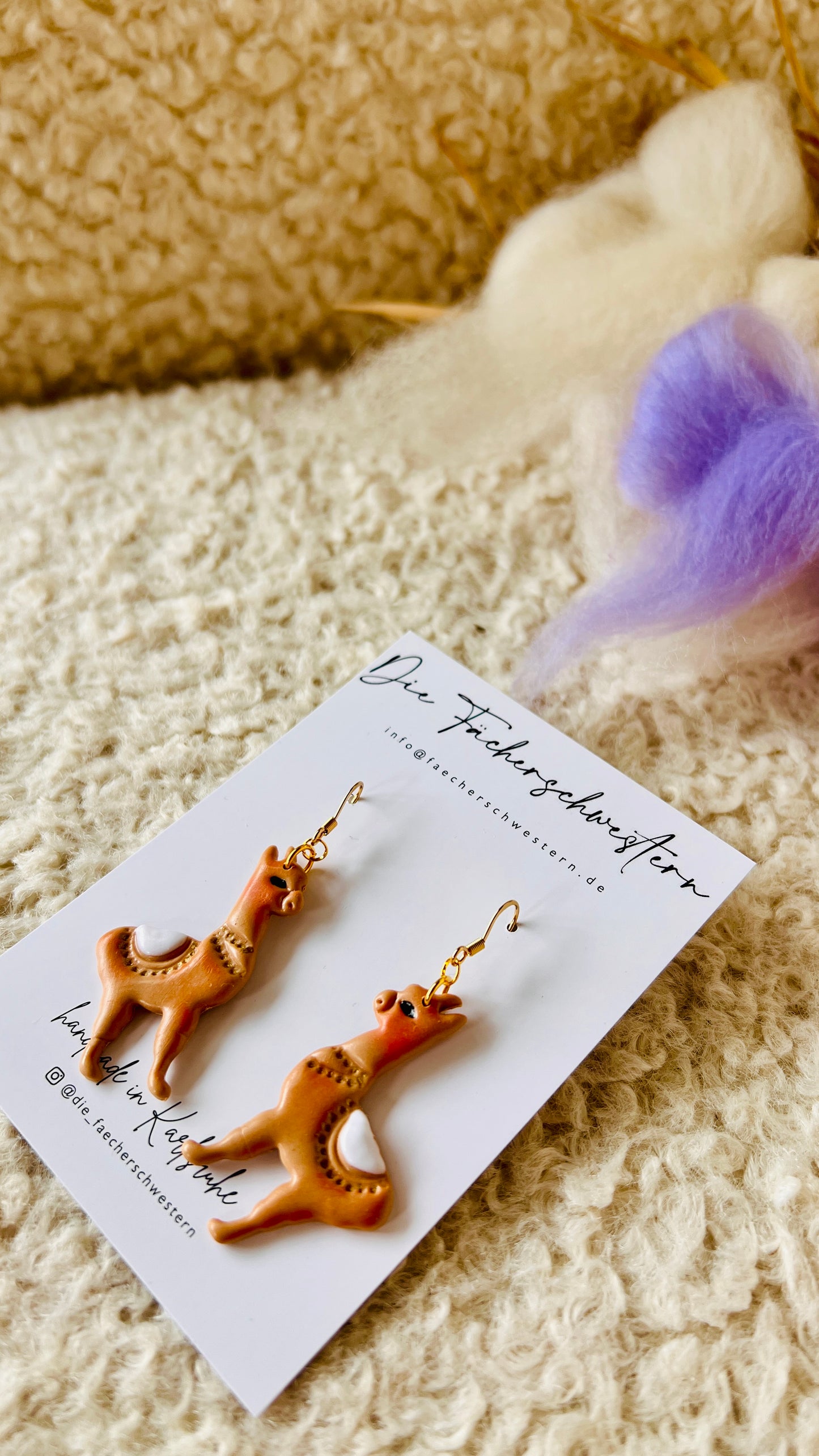 Ohrringe „Alpaka“ 🦙