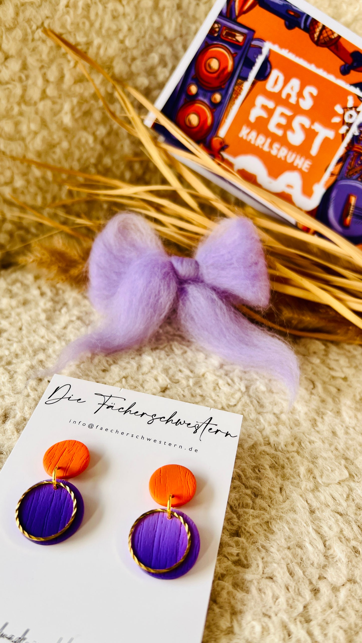 die FESTival Ohrringe 💜🧡 | No. 3