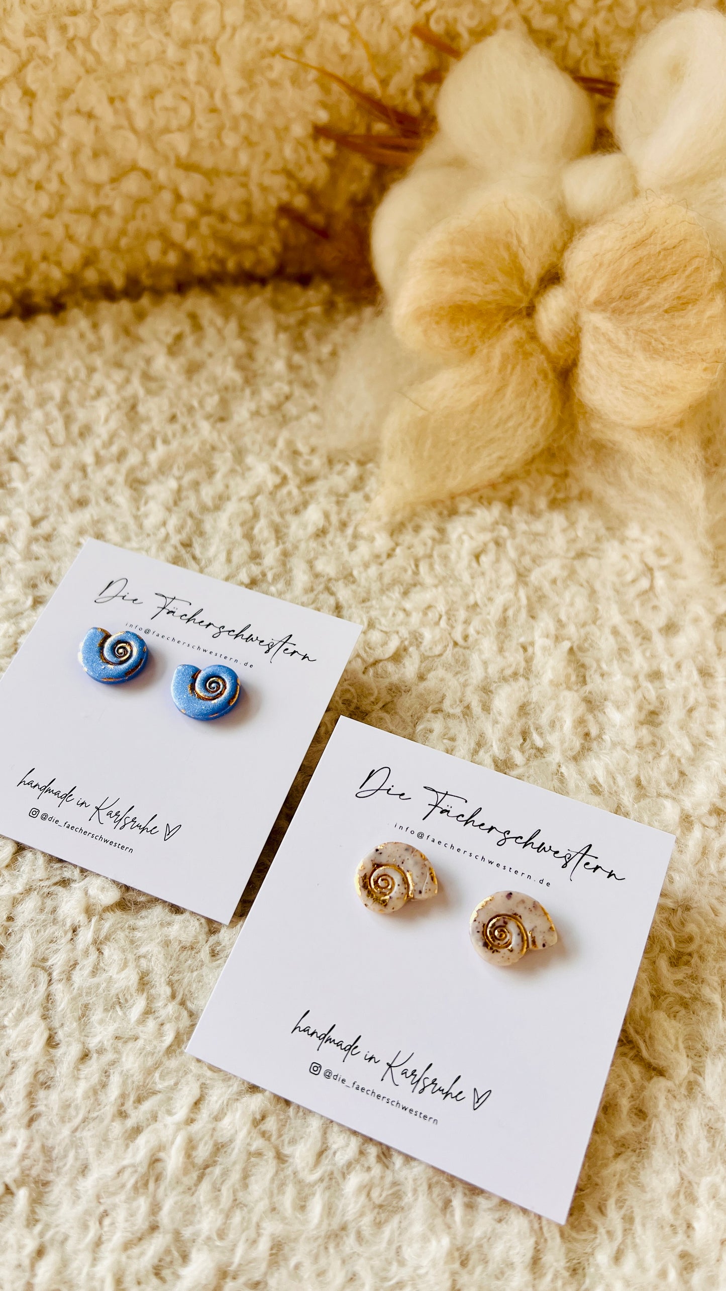 Sand & Sea 🐚 | Ohrstecker Shelly